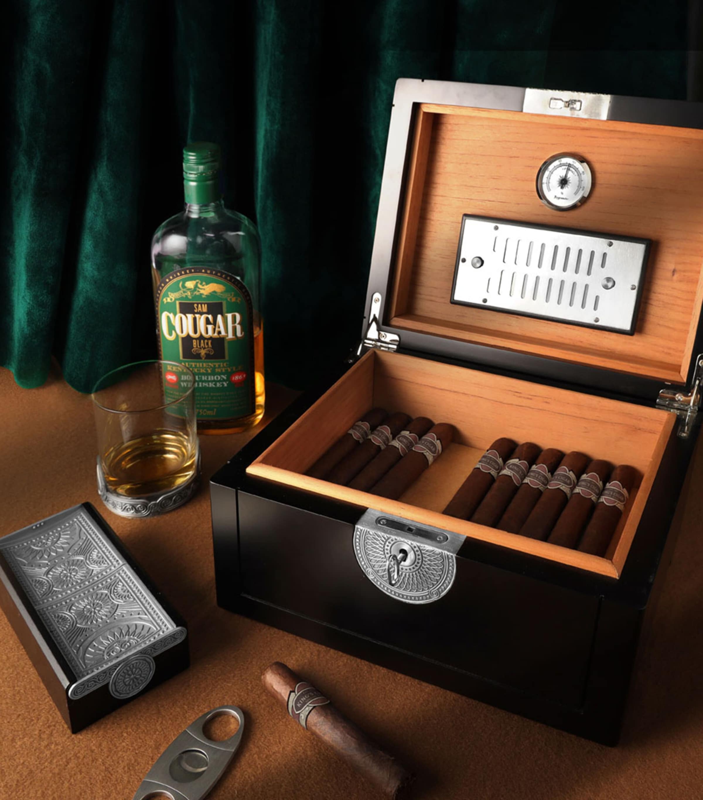 Ace Humidor BLACK Image 5