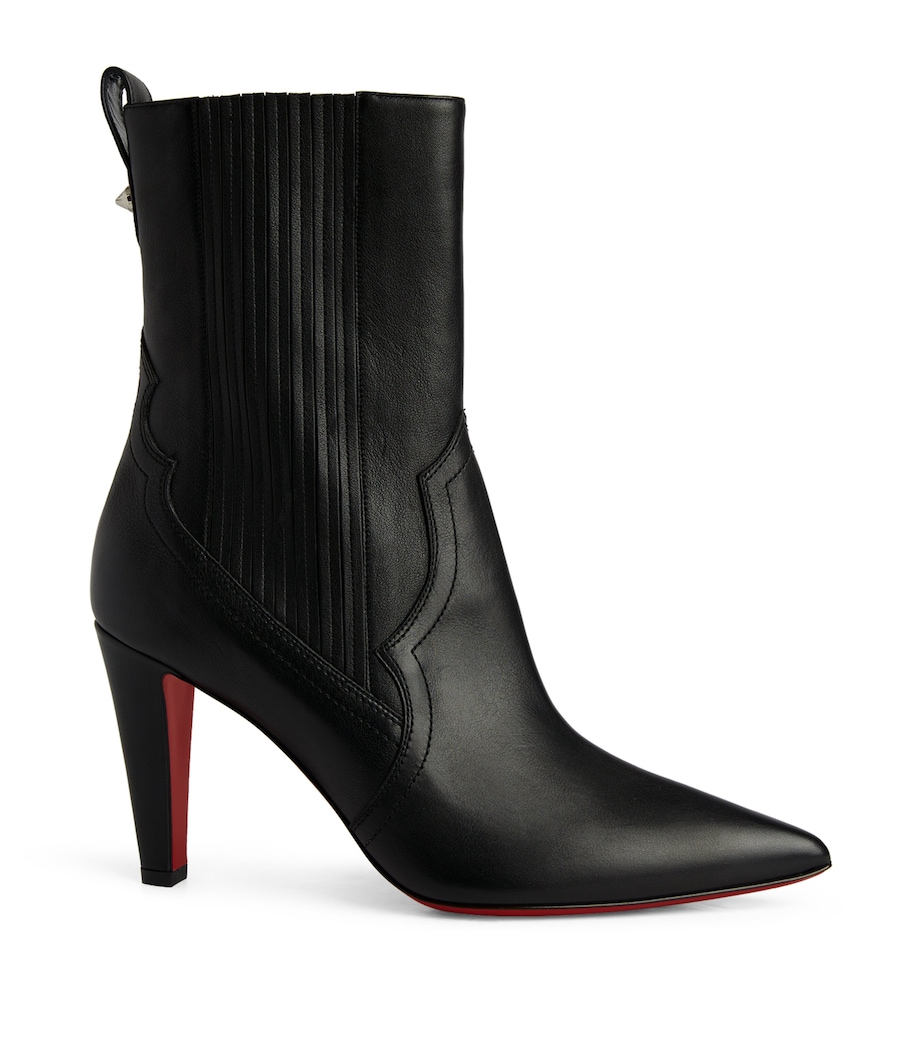 Santigag Leather Ankle Boots 85 BK01 Image 3