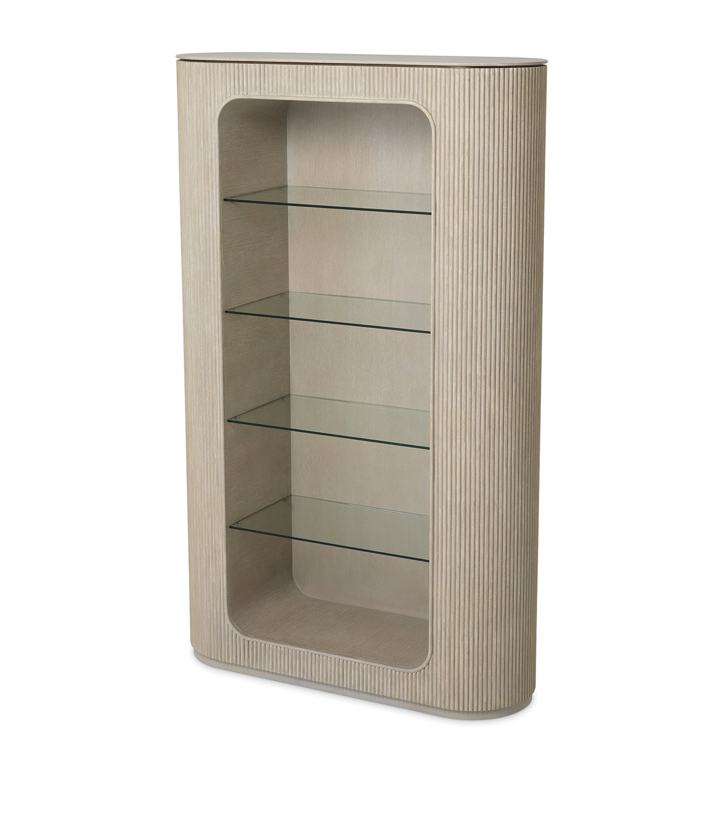 Eichholtz Wood Bogota Display Cabinet Grey Image 1