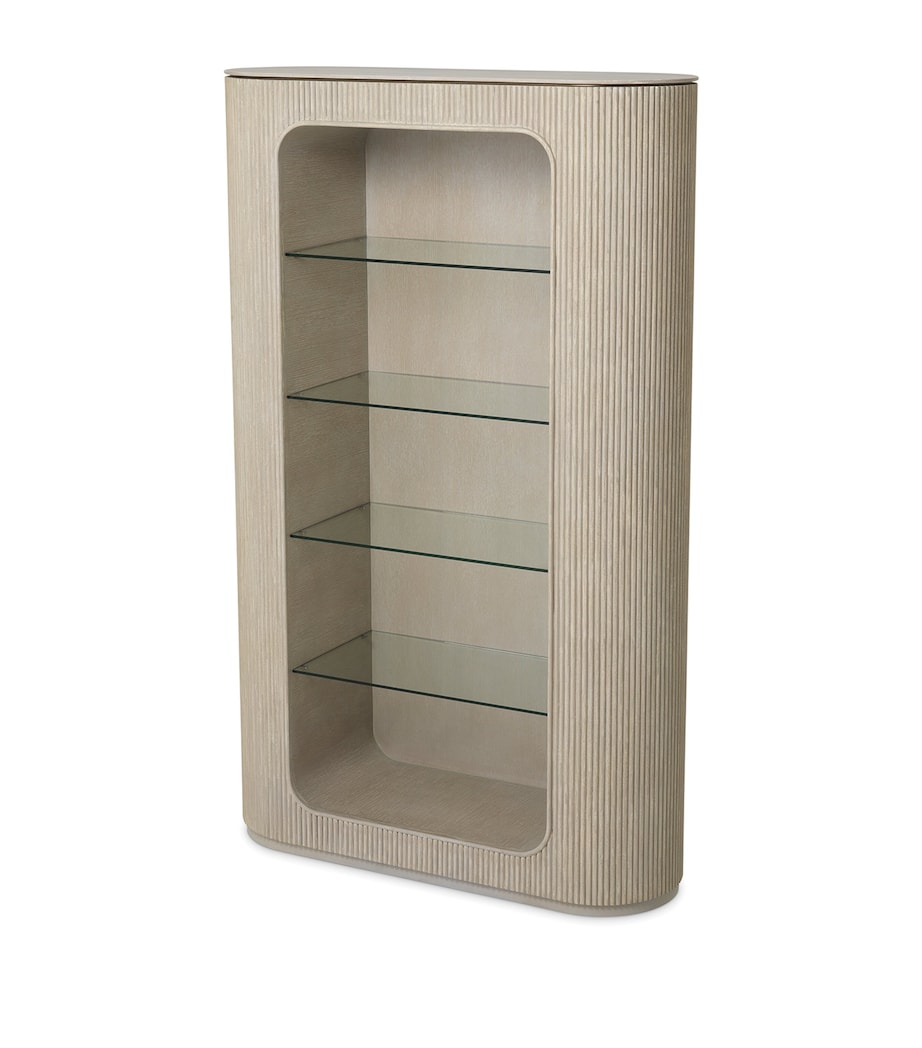 Eichholtz Wood Bogota Display Cabinet Grey Image 1