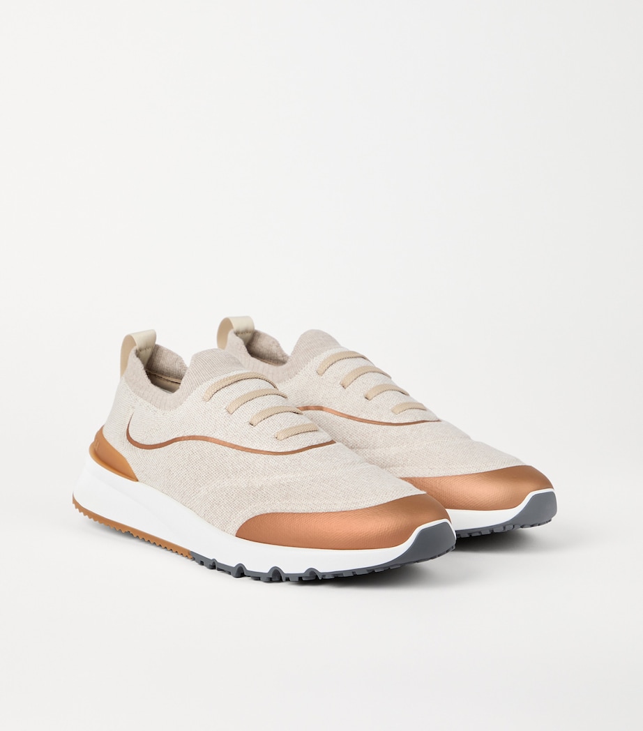 Cotton Knit Running Shoes CML37 Image 3