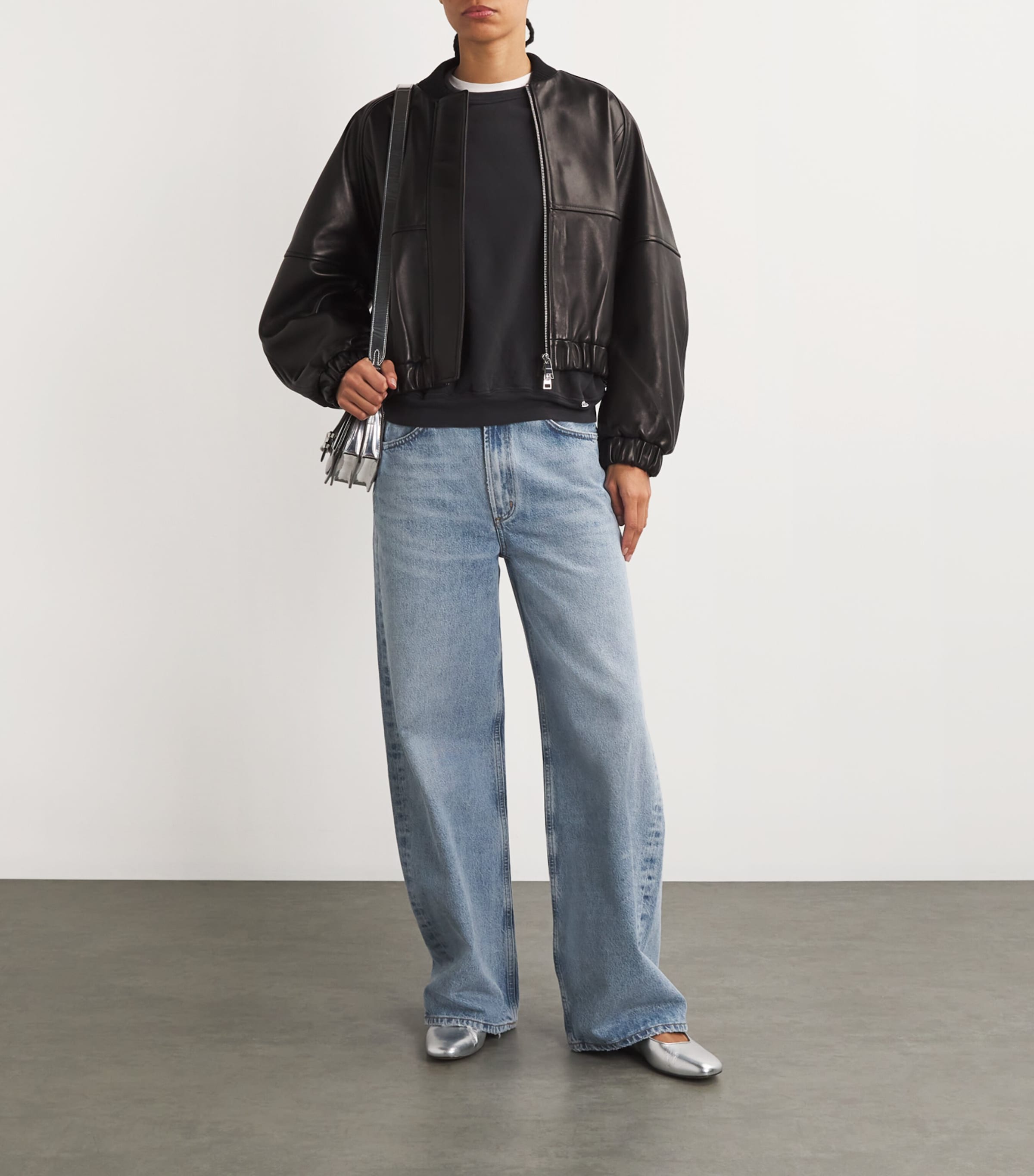 Cotton The Biggie Concert Sweatshirt FADED BLACK Image 2