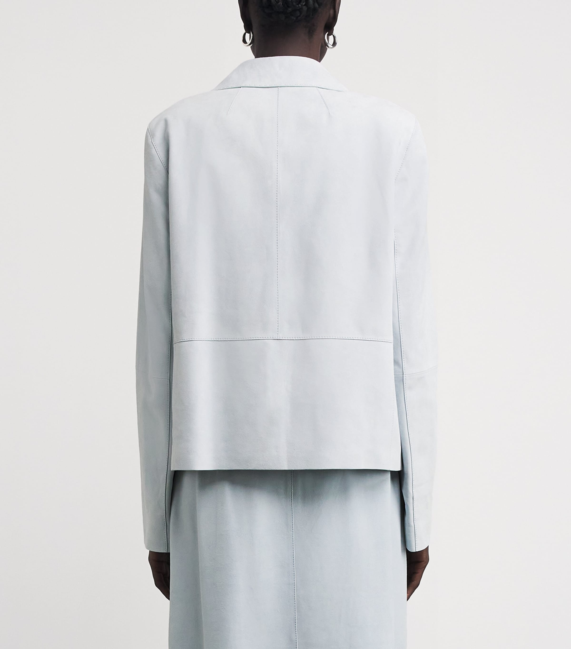 Suede Jacket GLACIER BLUE Image 4