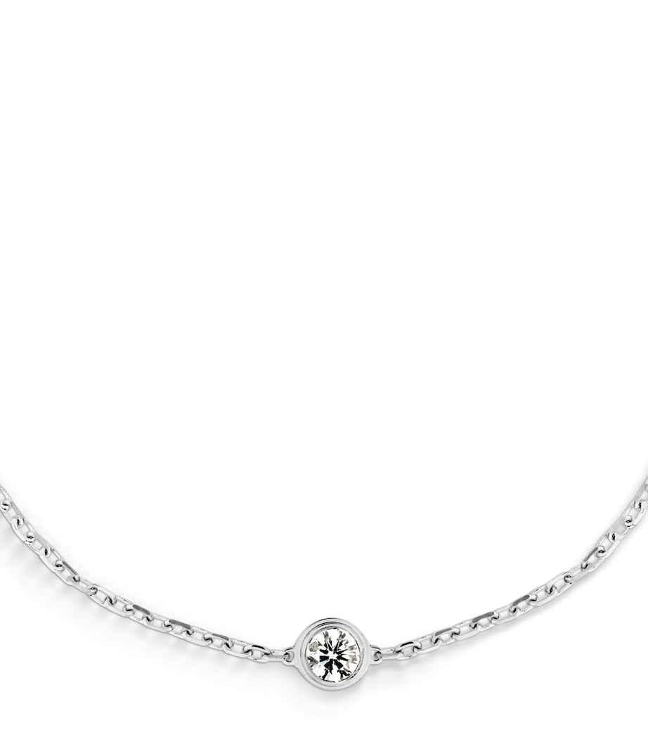 White Gold and Diamond Cartier d'Amour Bracelet WHITE GOLD Image 3