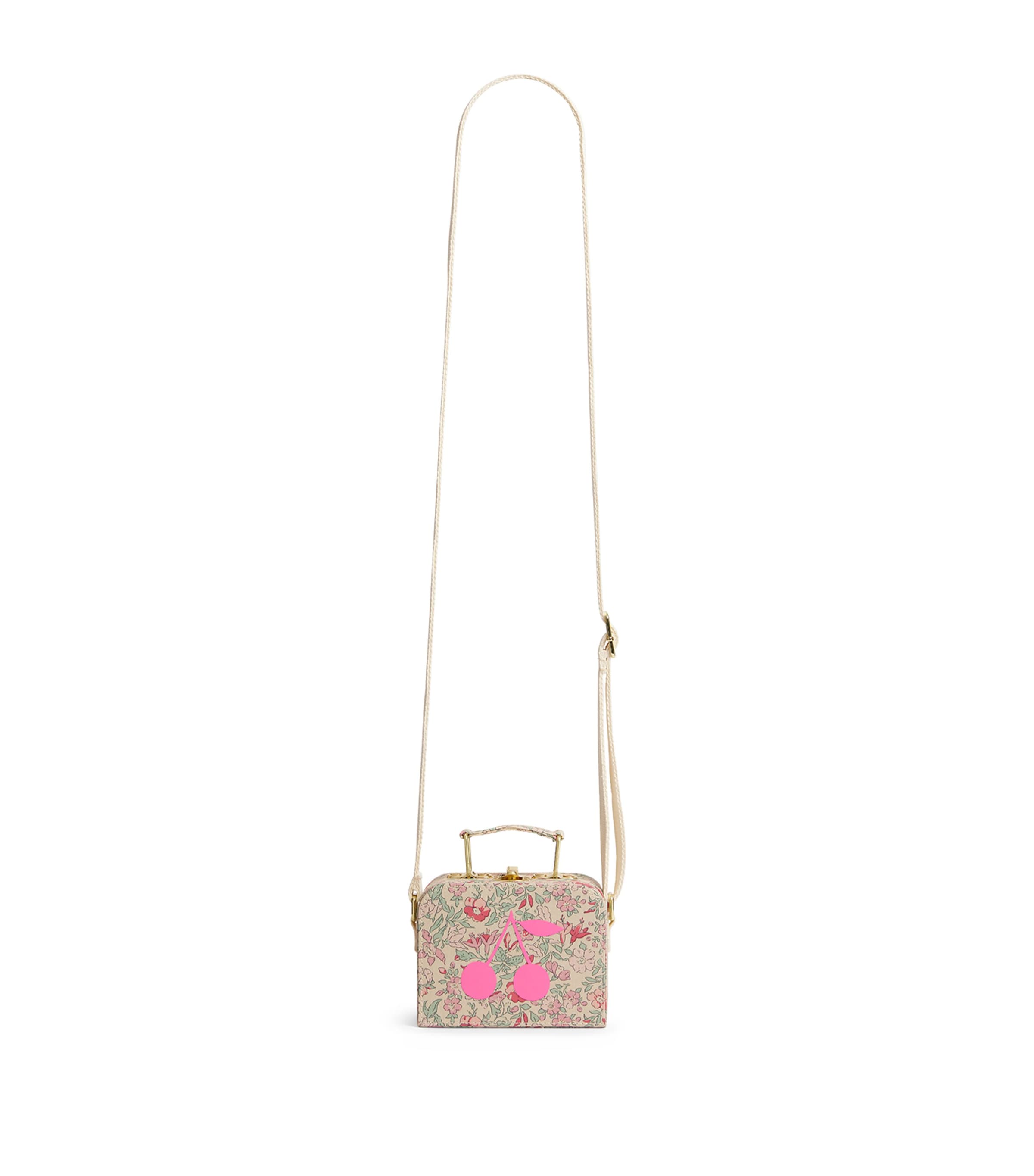 Bonpoint Aimaine Vanity Case Cross-Body Bag Fl Framboise Image 1