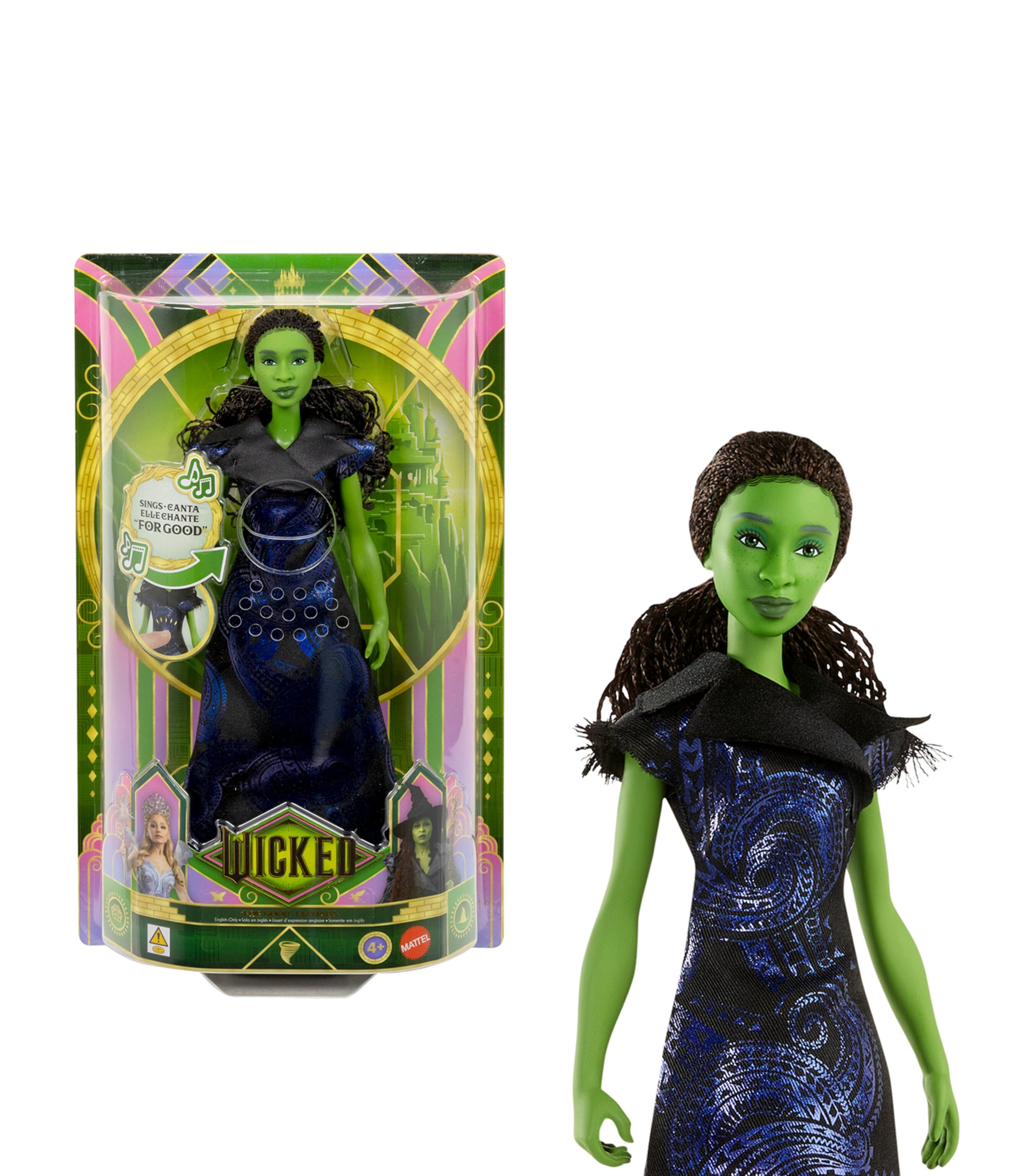 Wicked For Good Elphaba Singing Doll (32cm) MULTI Image 2