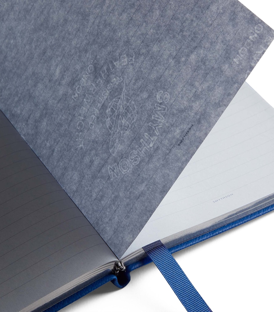 Leather Soho Notebook CERULEAN Image 3