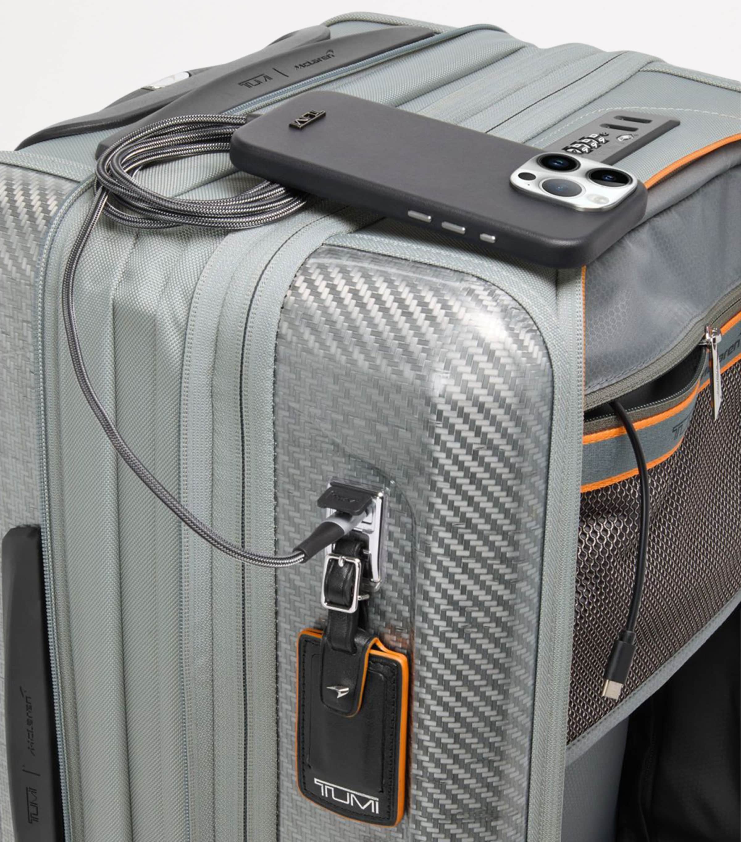 McLaren Hard Cabin Suitcase (56cm) SUPER GREY A596 Image 5