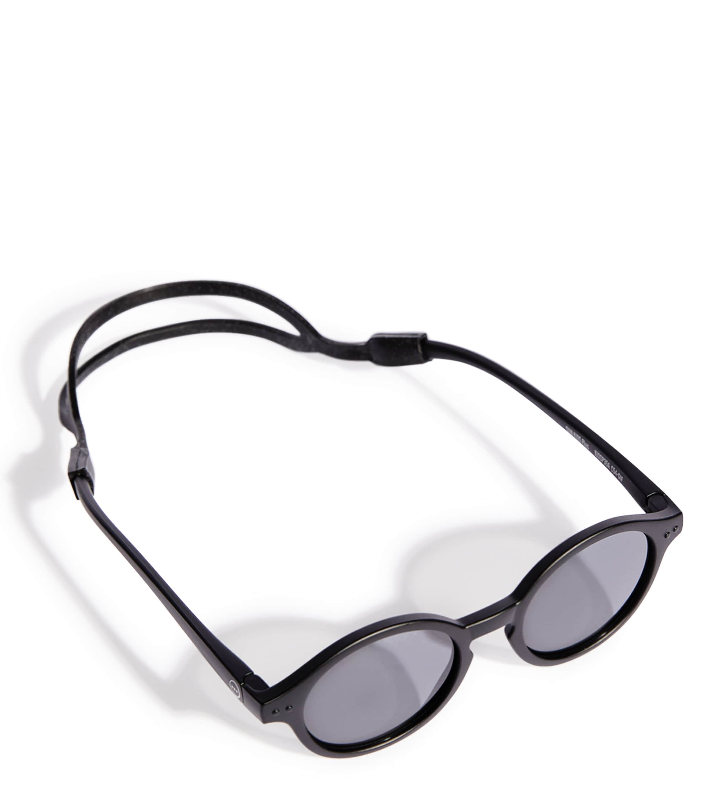 Round Sunglasses BABY BLACK Image 3
