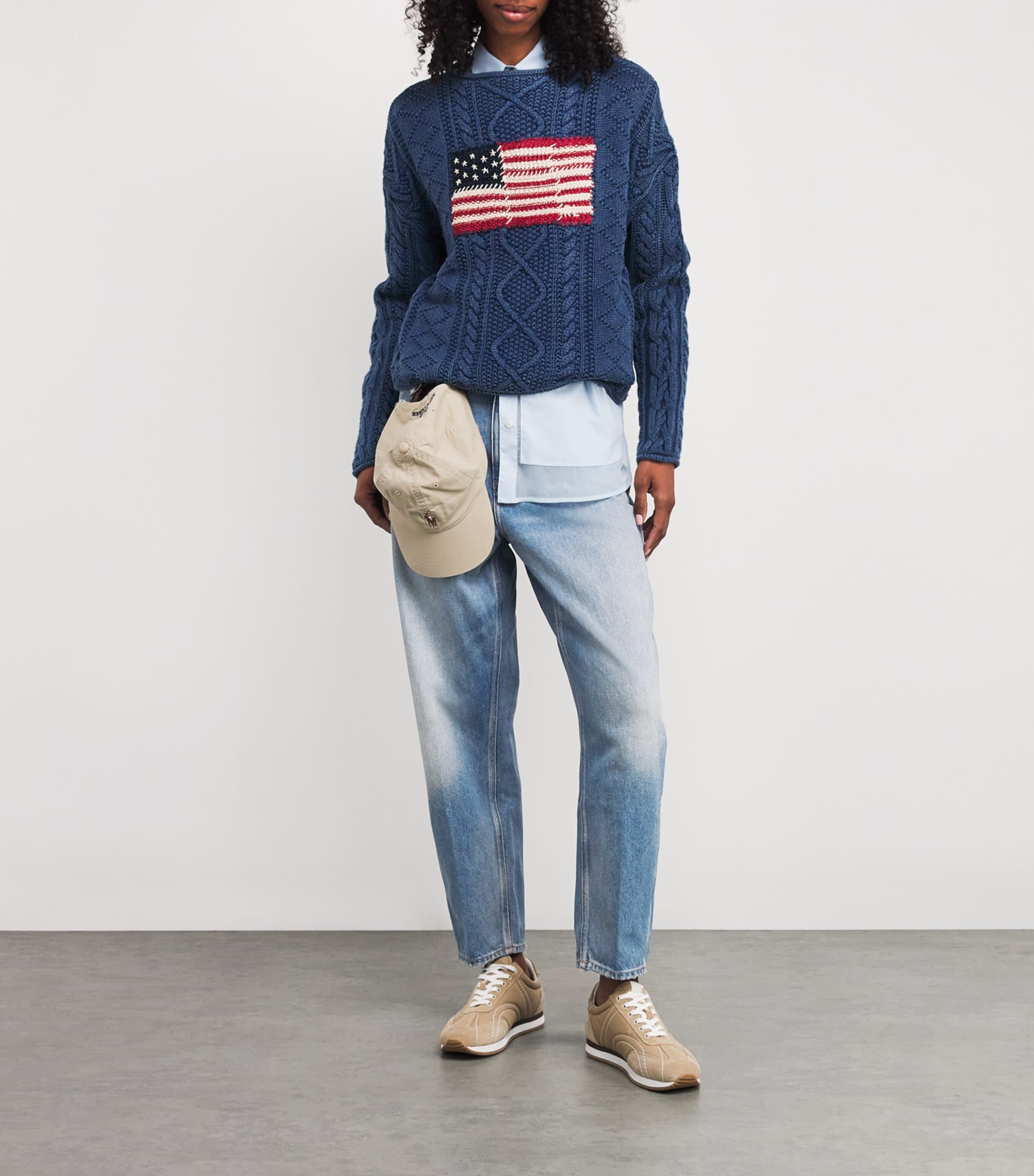 Polo Ralph Lauren カーブドテーパードジーンズ Polo Ralph Lauren Curved Tapered Jeans | Harrods US
