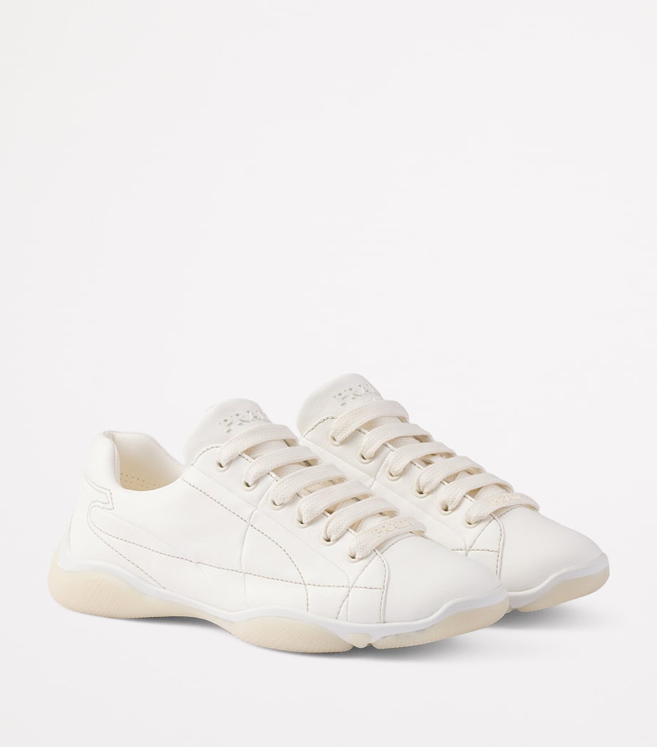 Nappa Leather Low-Top Sneakers F0304 Image 2