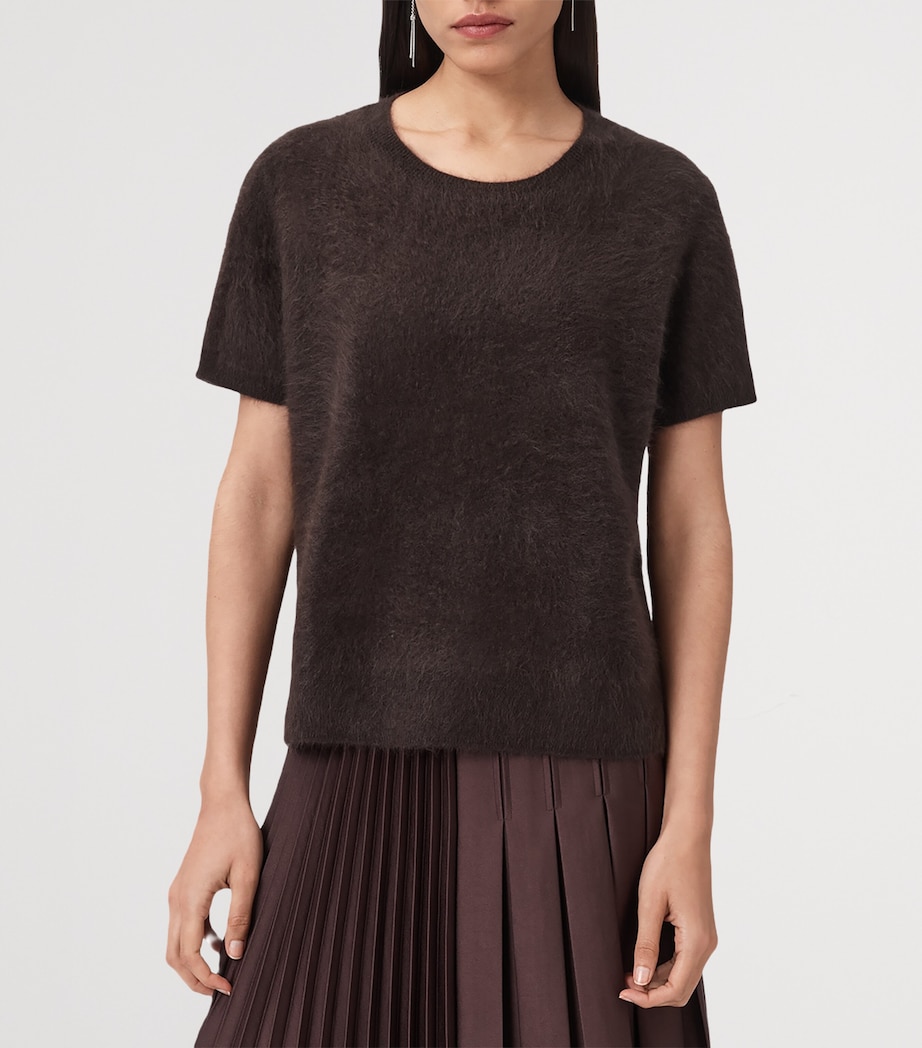 Cashmere Rebel T-Shirt OXBLOOD RED Image 4
