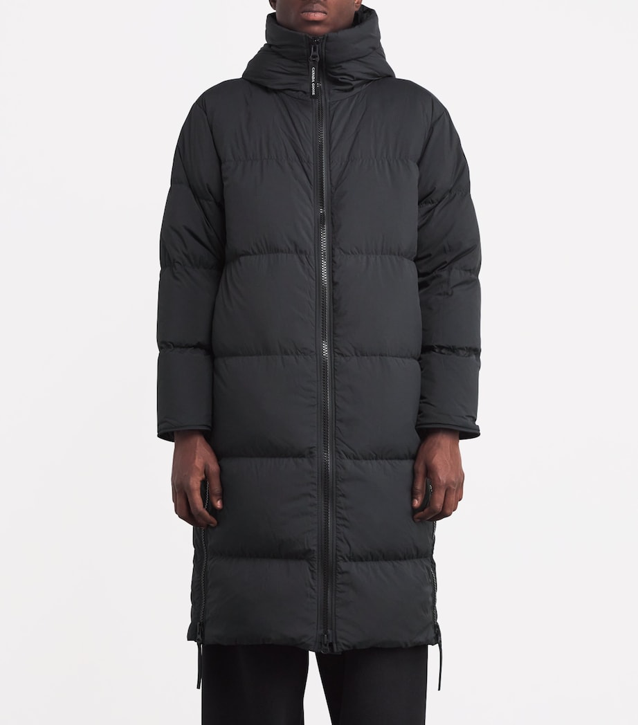 Long Lawrence Puffer Jacket BLACK 61 Image 3