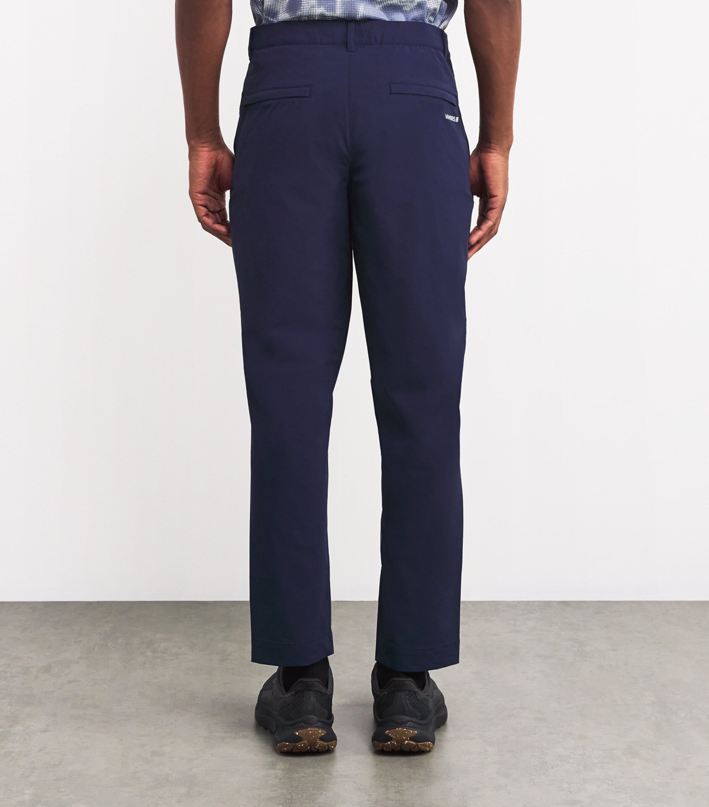 Water-Resistant Course Trousers NAVY Image 4