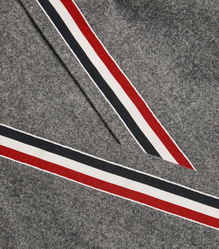 Wide-Lapel Overcoat MED GREY Image 5