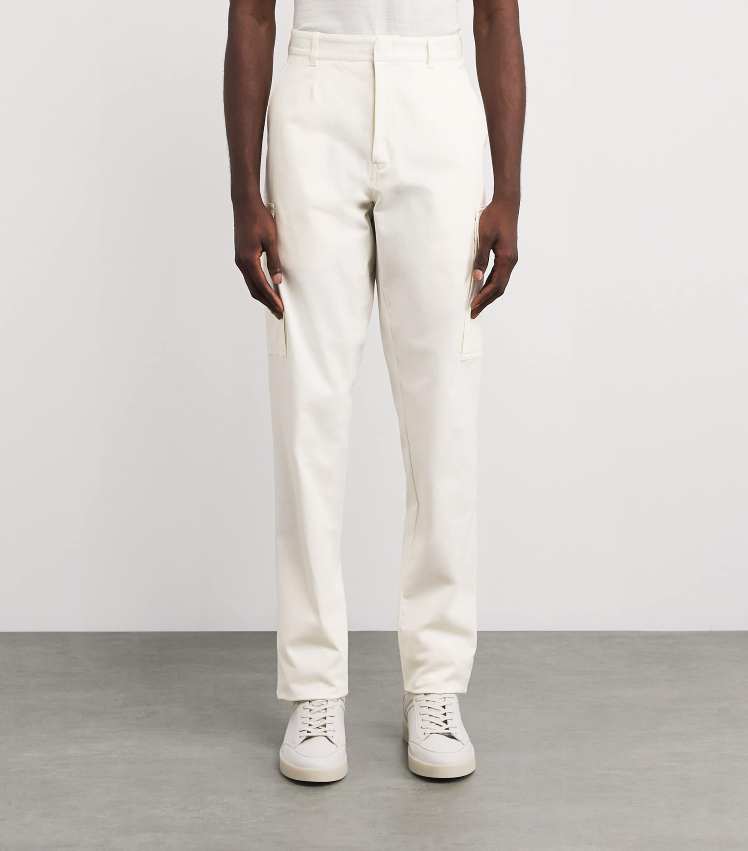 Ralph Lauren Purple Label Ivory Remington Cargo Trousers | Harrods US