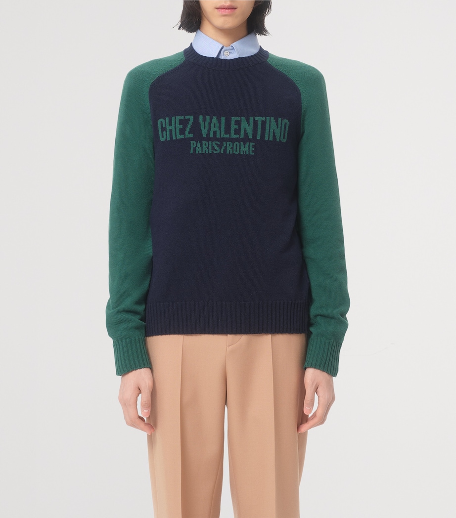 Jacquard Chez Valentino Sweater BR4 Image 3