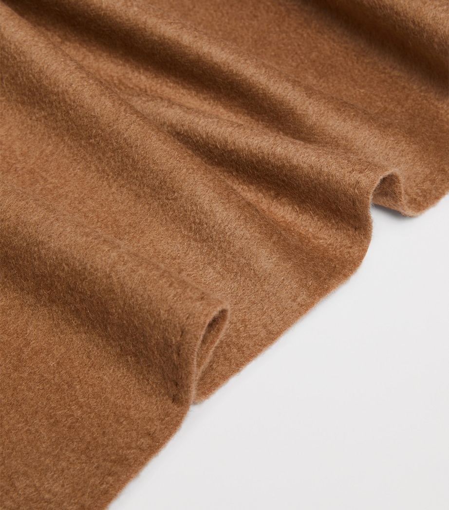 Camel Wool Scarf CAMEL Image 2