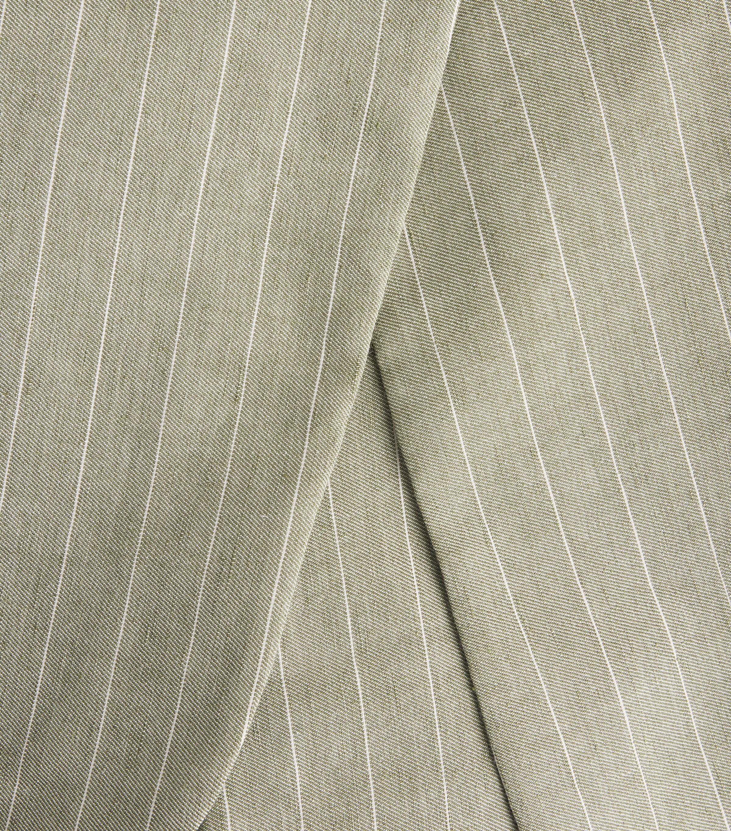 Maje Linen-Cotton Blend Stripe Skort — photo 6