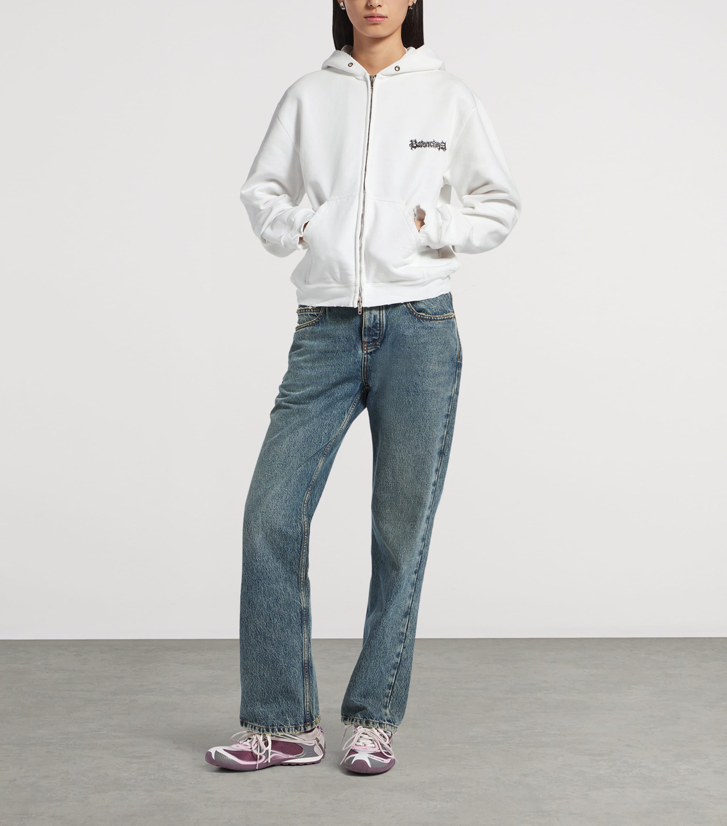 Balenciaga Radar Gradient Lines Sneakers Image 3