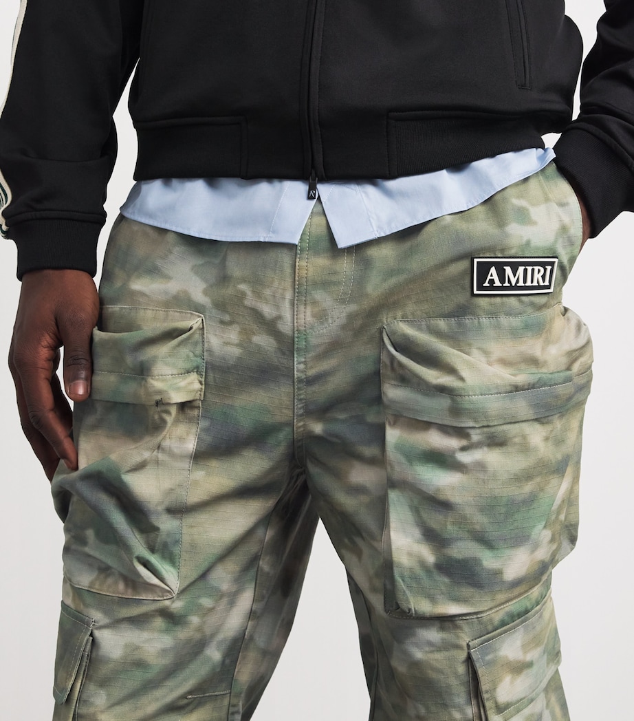 Cotton Camo Cargo Trousers CAMO Image 6