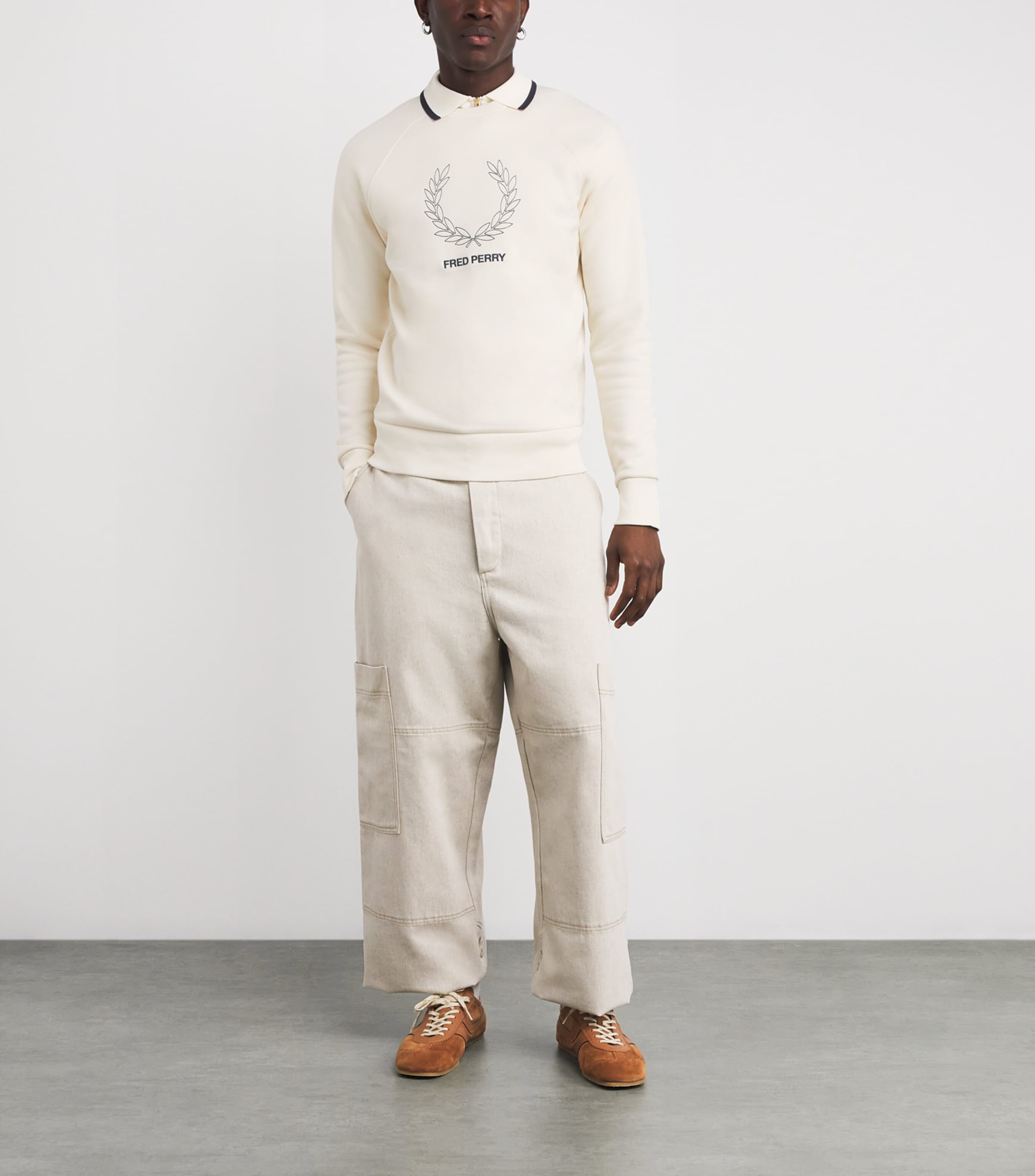 Laurel Wreath Sweatshirt 560 ECRU Image 2