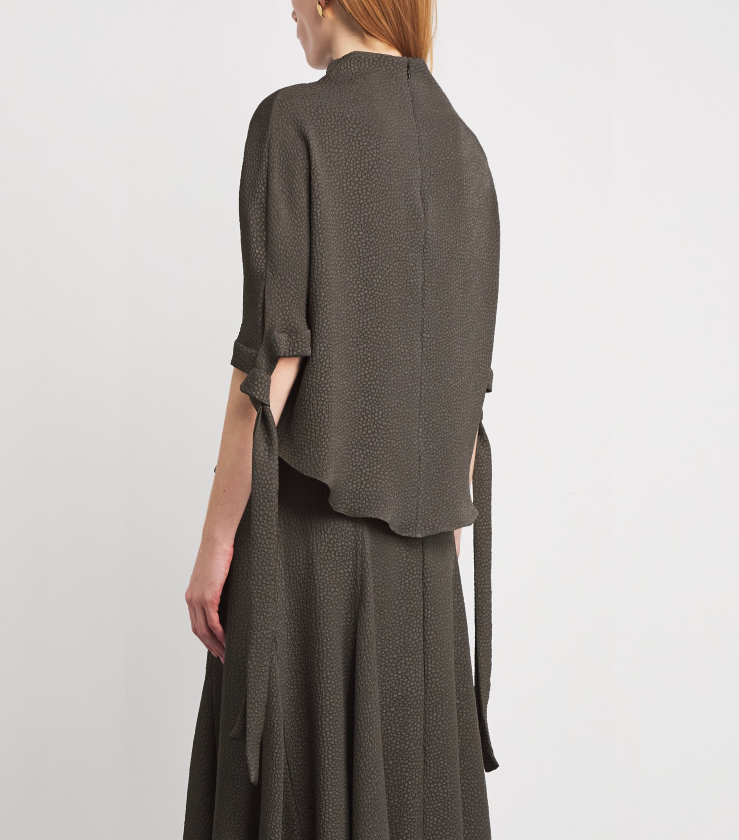 Jacquard Pedernal Top SLATE GREY Image 4