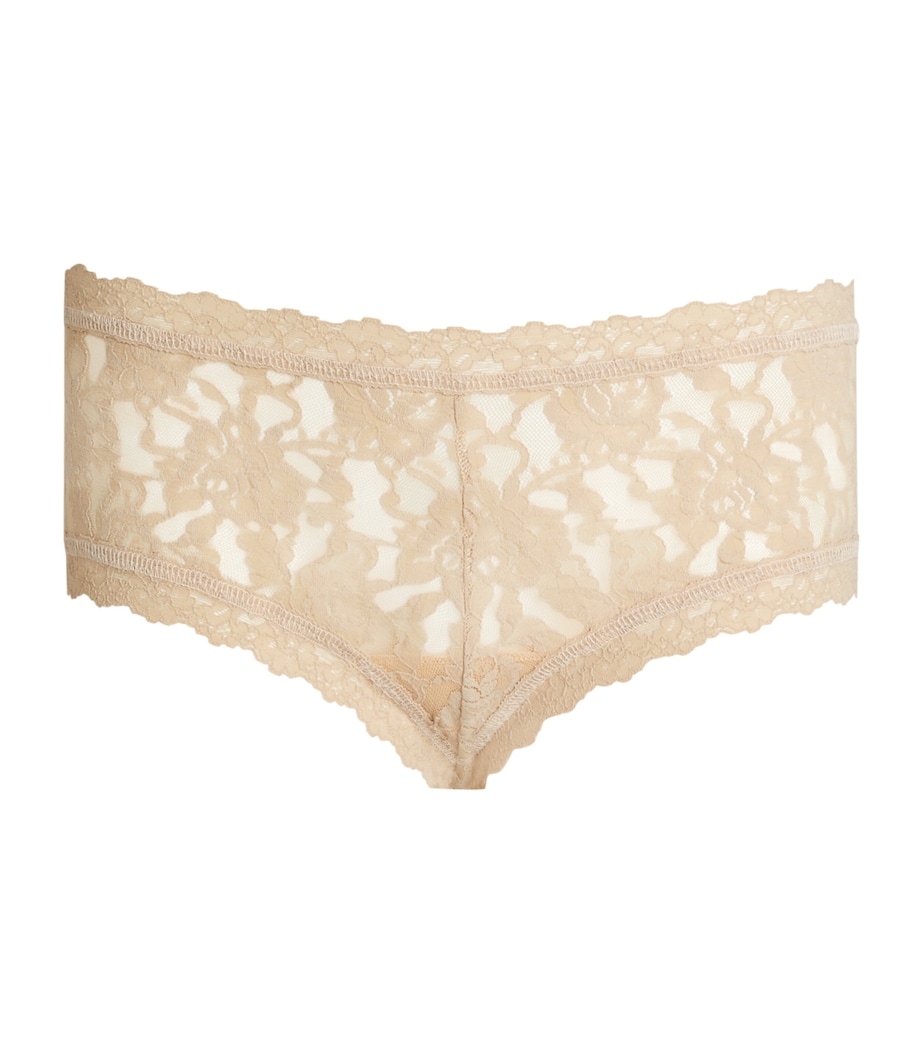Signature Lace Boyshorts CHAI Image 1