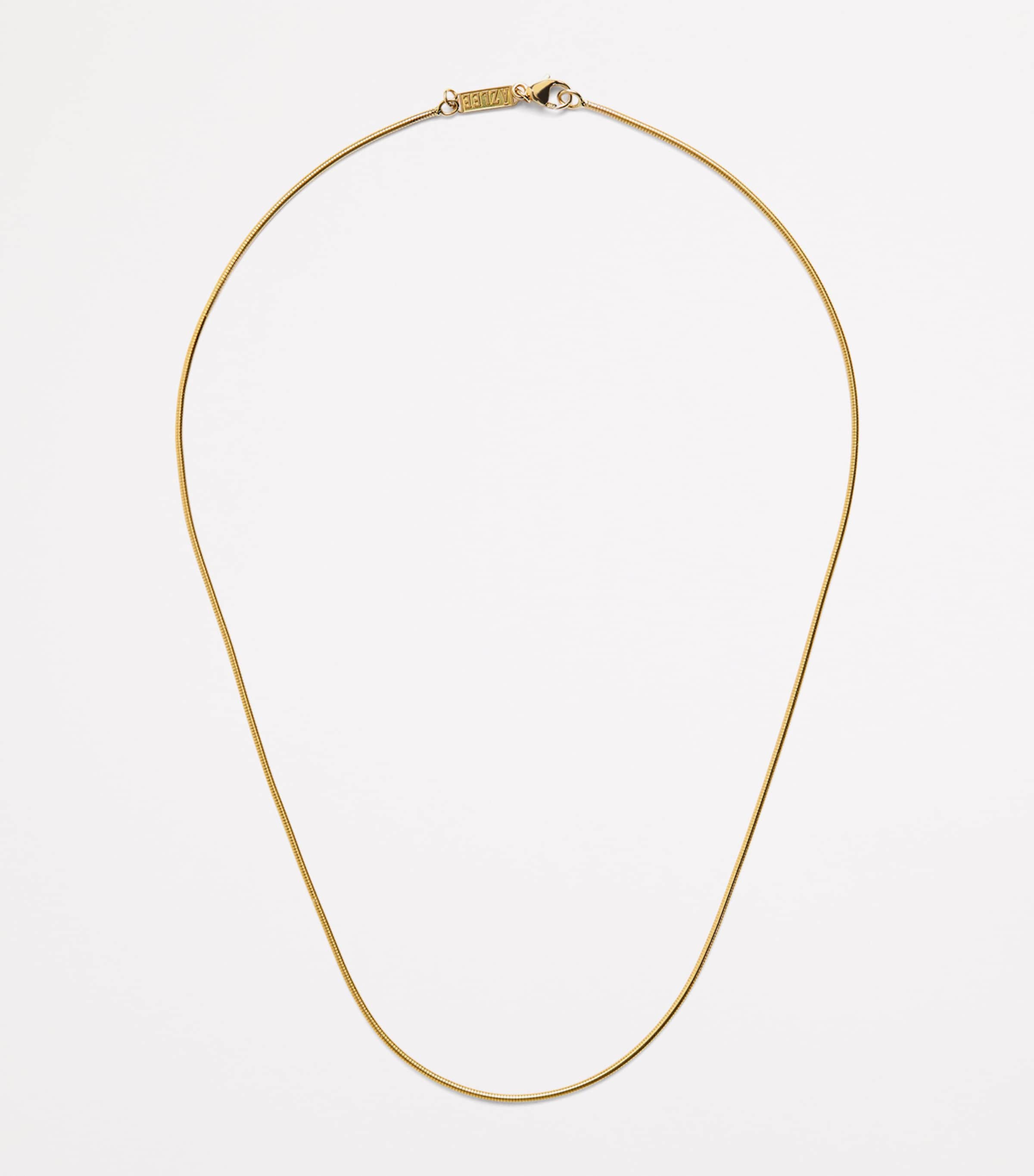 Yellow Gold Cascade Chain Necklace YELLOW GOLD Image 3