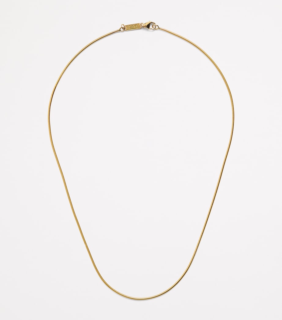 Yellow Gold Cascade Chain Necklace YELLOW GOLD Image 3