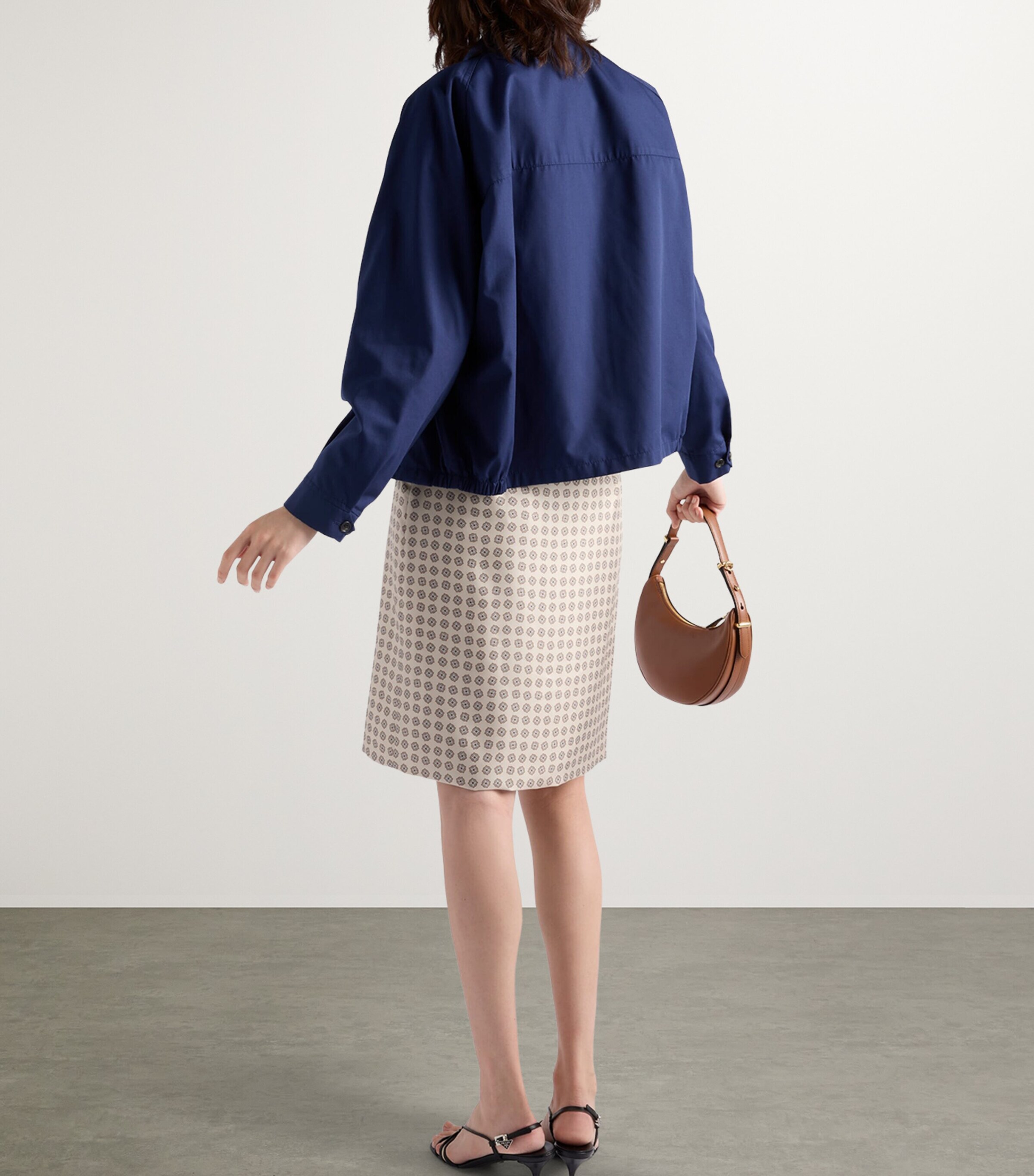 Poplin Logo Jacket F0216 Image 4