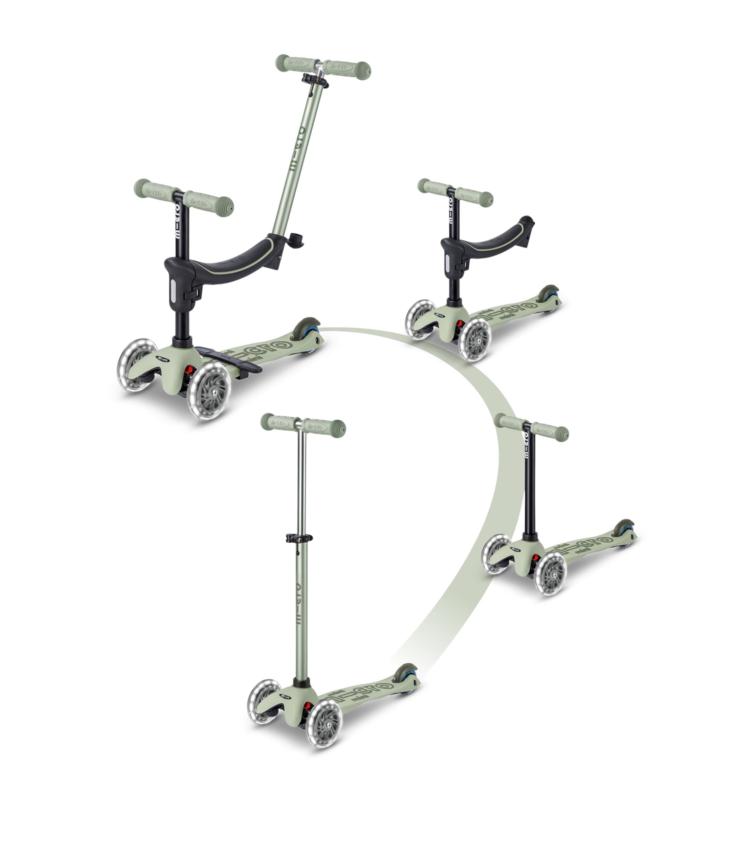 Micro Scooters Mini 4-in-1 LED Ride-On Scooter Image 2