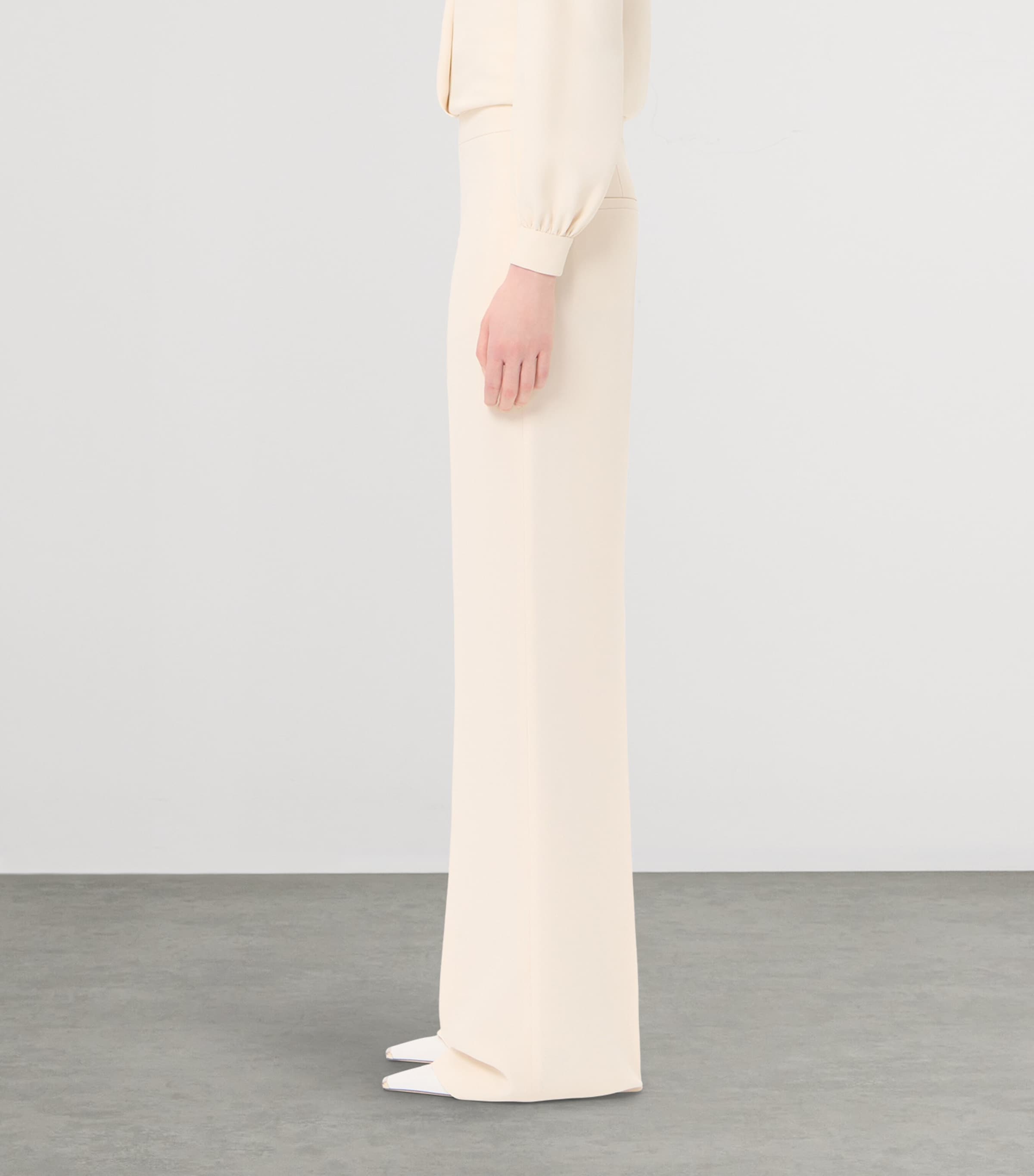 Valentino Womens Silk Tailored Trousers Image 4