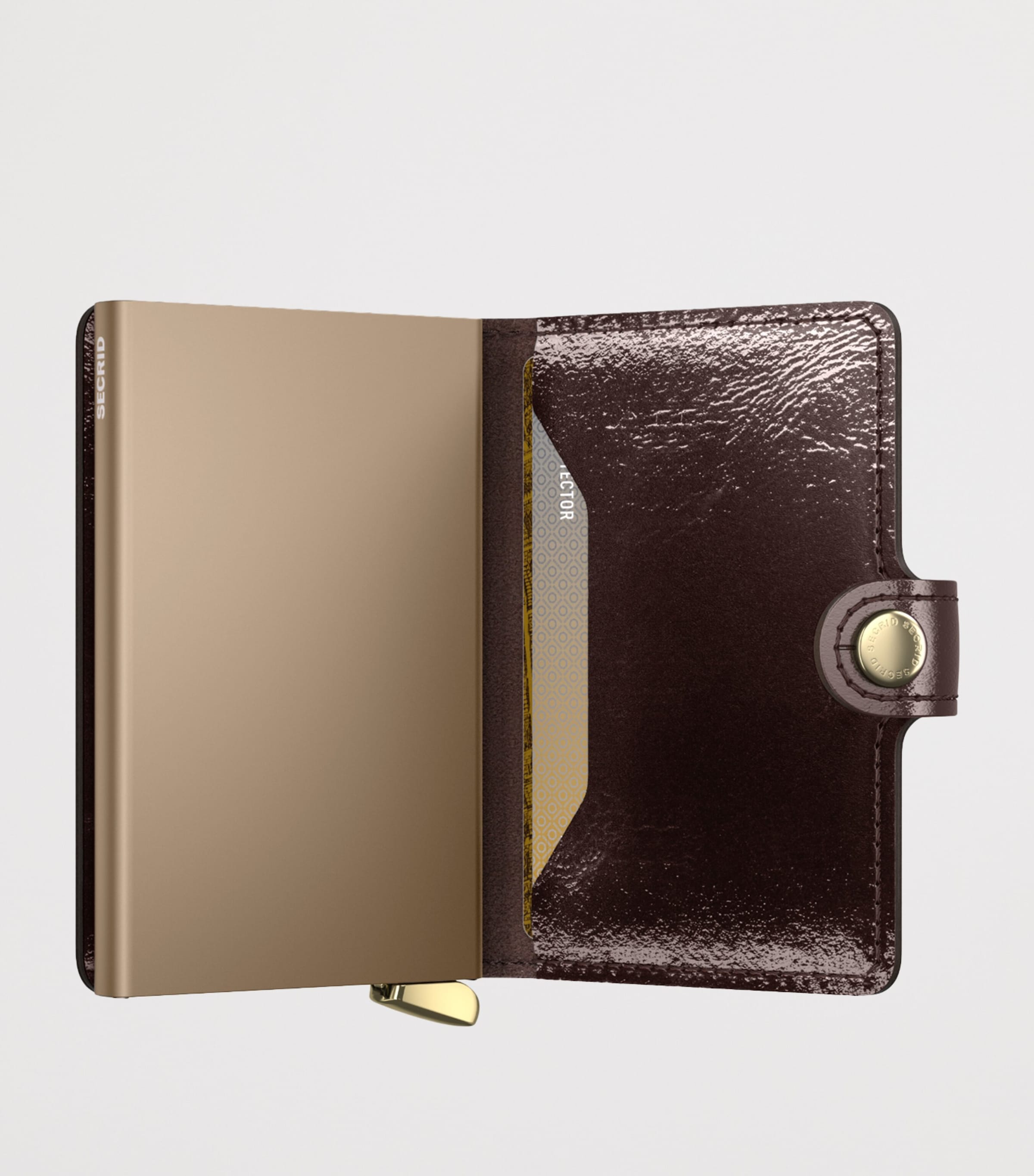 Leather Miniwallet MAHOGANY Image 2