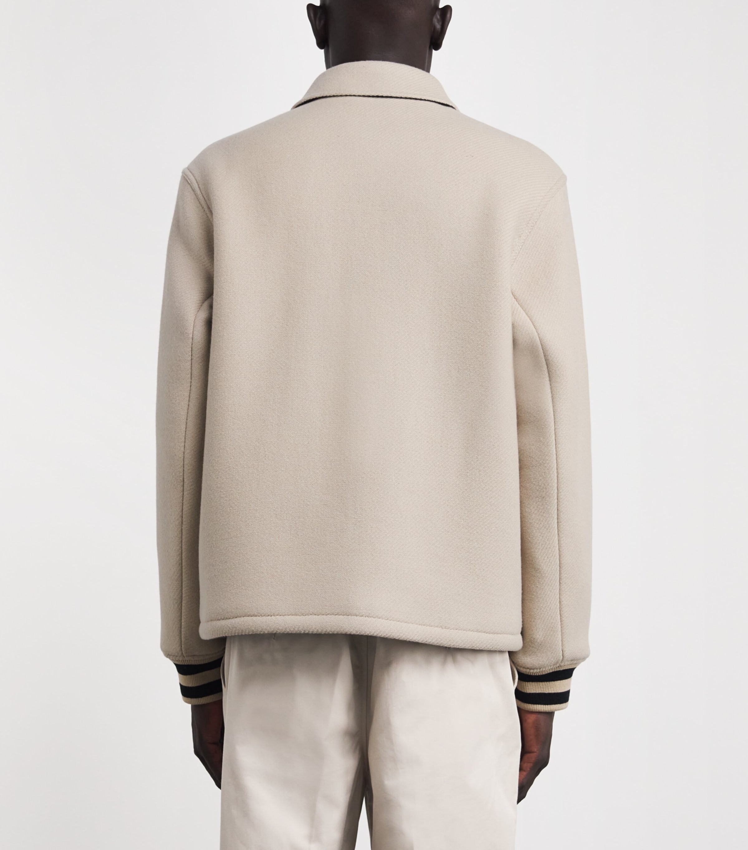 Virgin Wool EA Patch Jacket U1156 Image 4