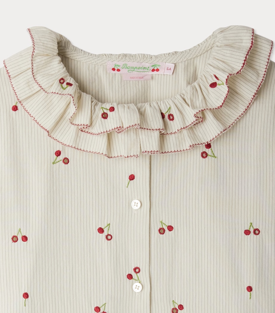 Cotton Cherry Jaffa Blouse (10-14 Years) UPB ROUGE Image 3