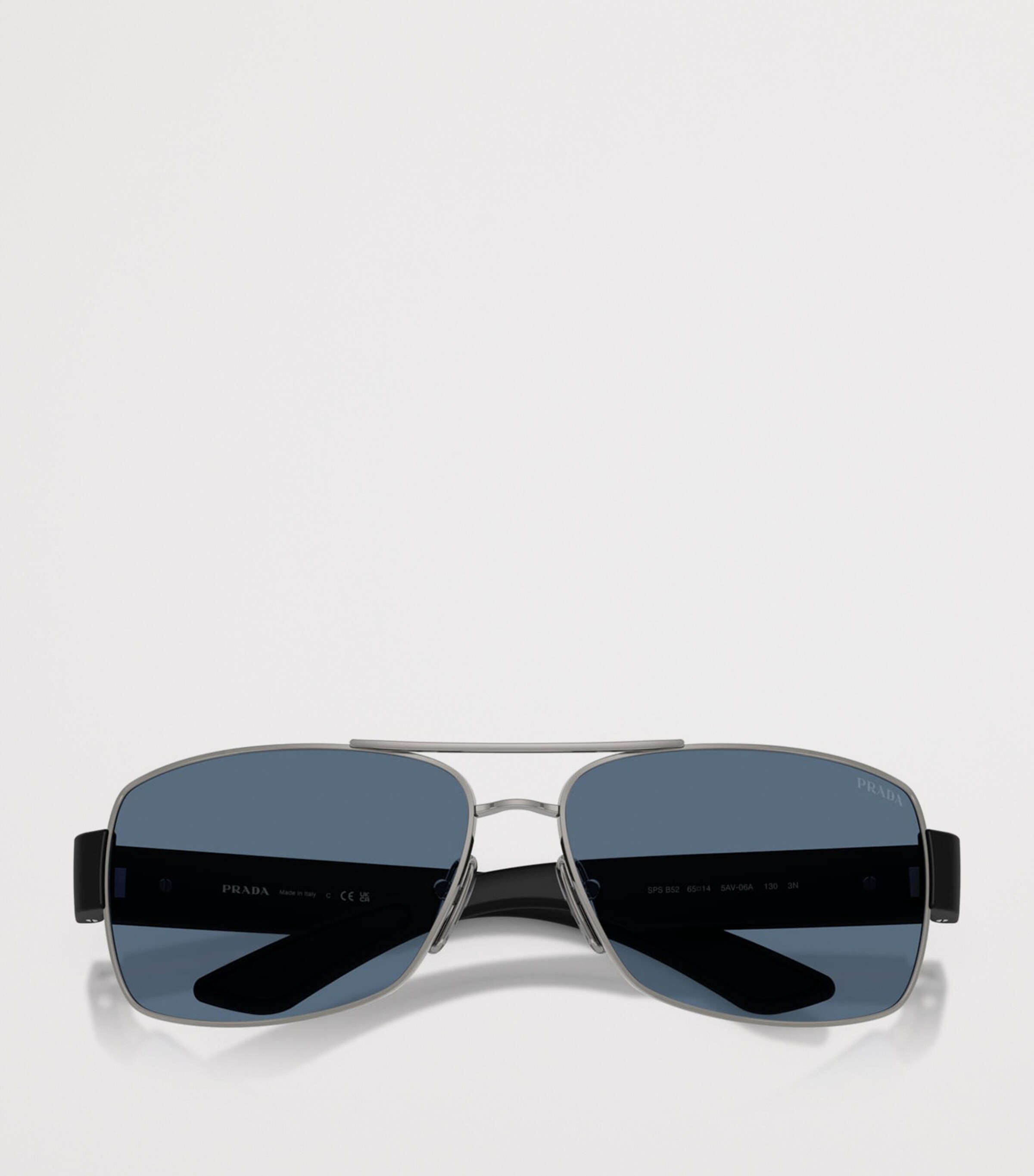 Prada Linea Rossa Metal PR B52S Sunglasses Grey Image 5