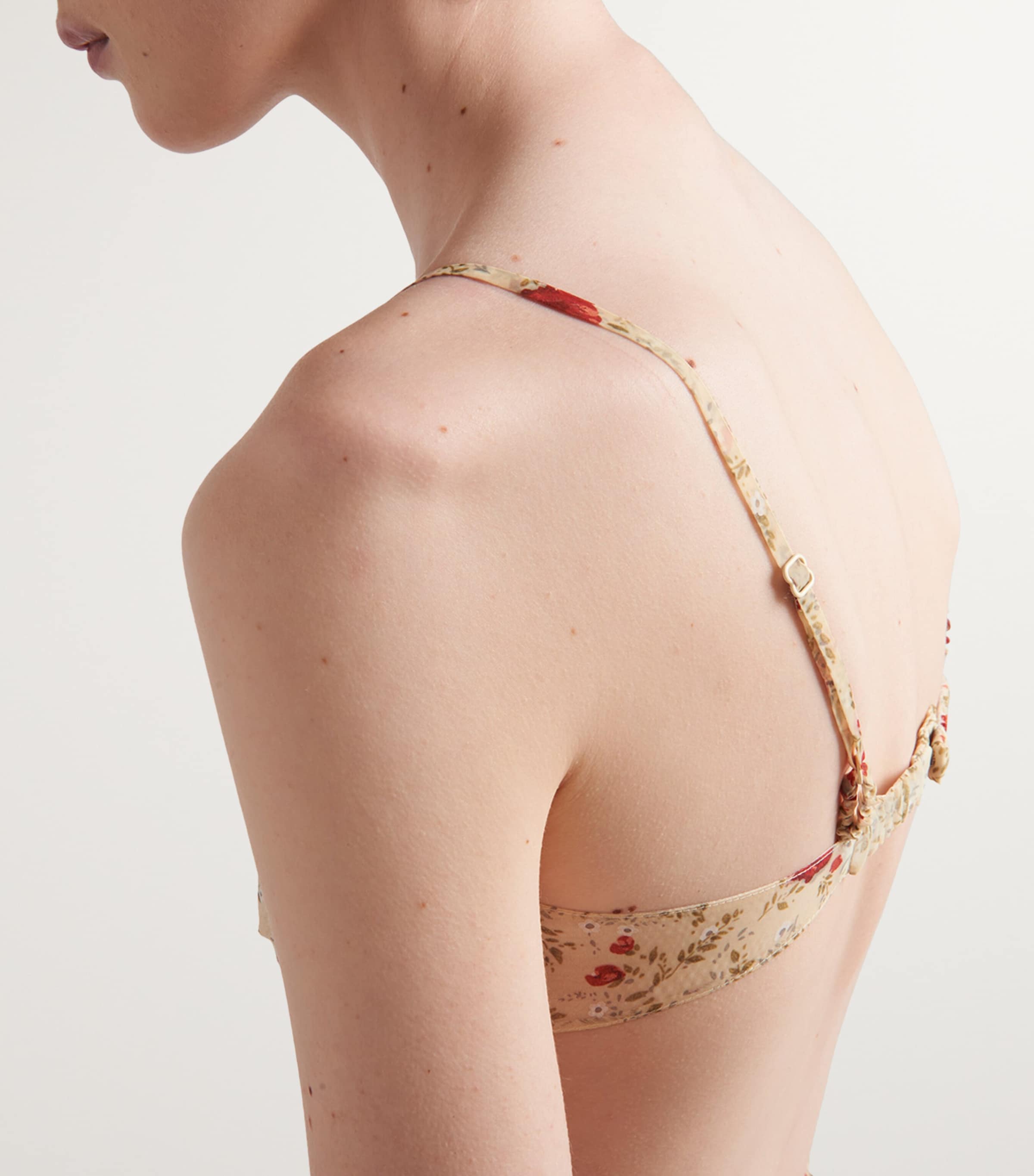 Poppy Print Bra F0011 Image 5