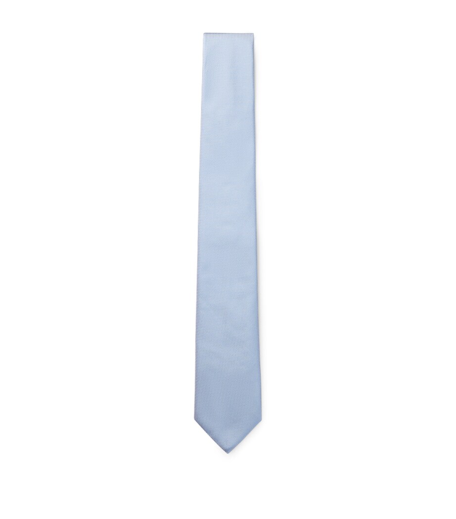 Silk-Blend Patterned Tie 450 Image 1