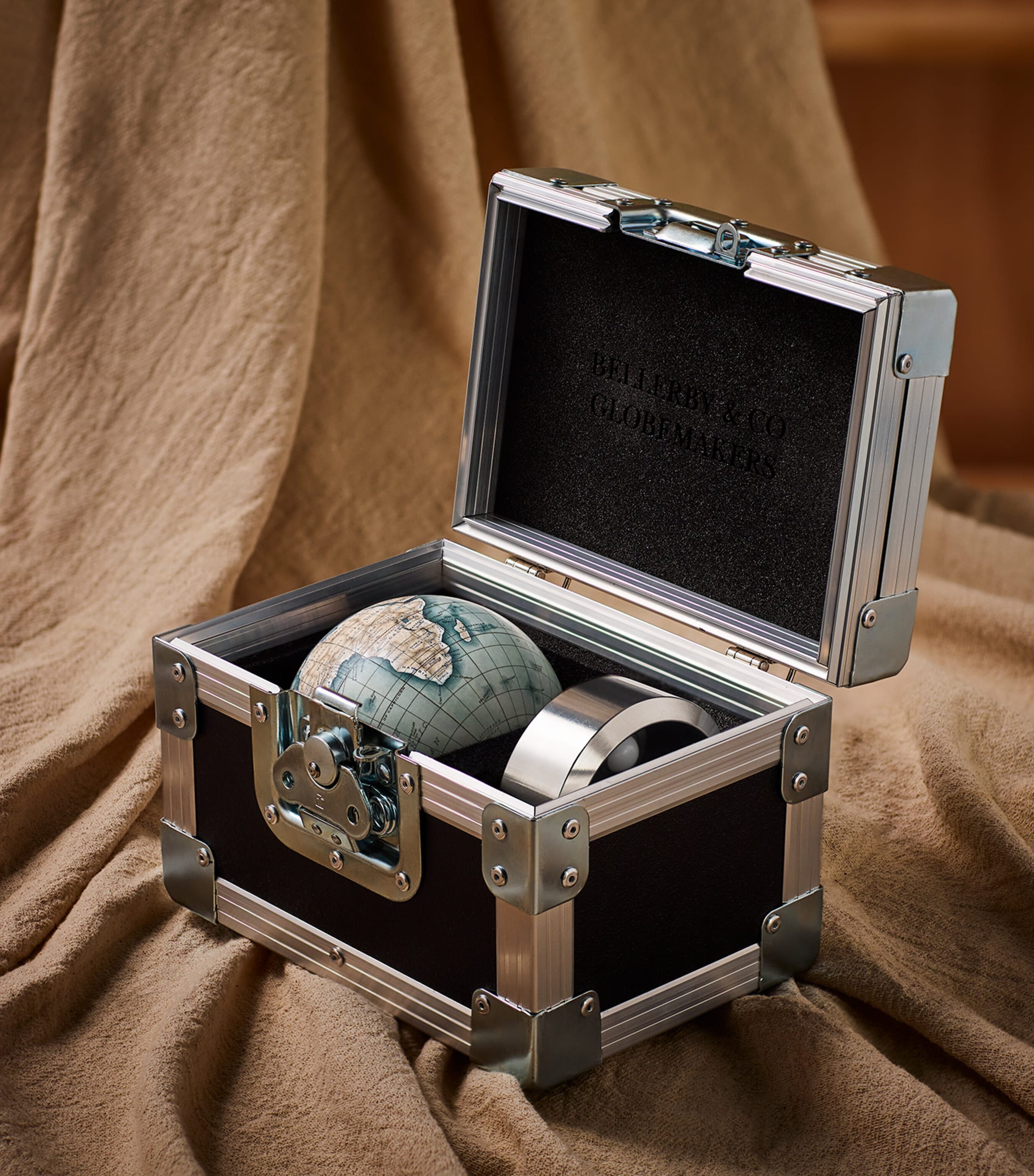 Titanium Prussian Blue Pocket Globe (12cm) PRUSSIAN BLUE Image 4