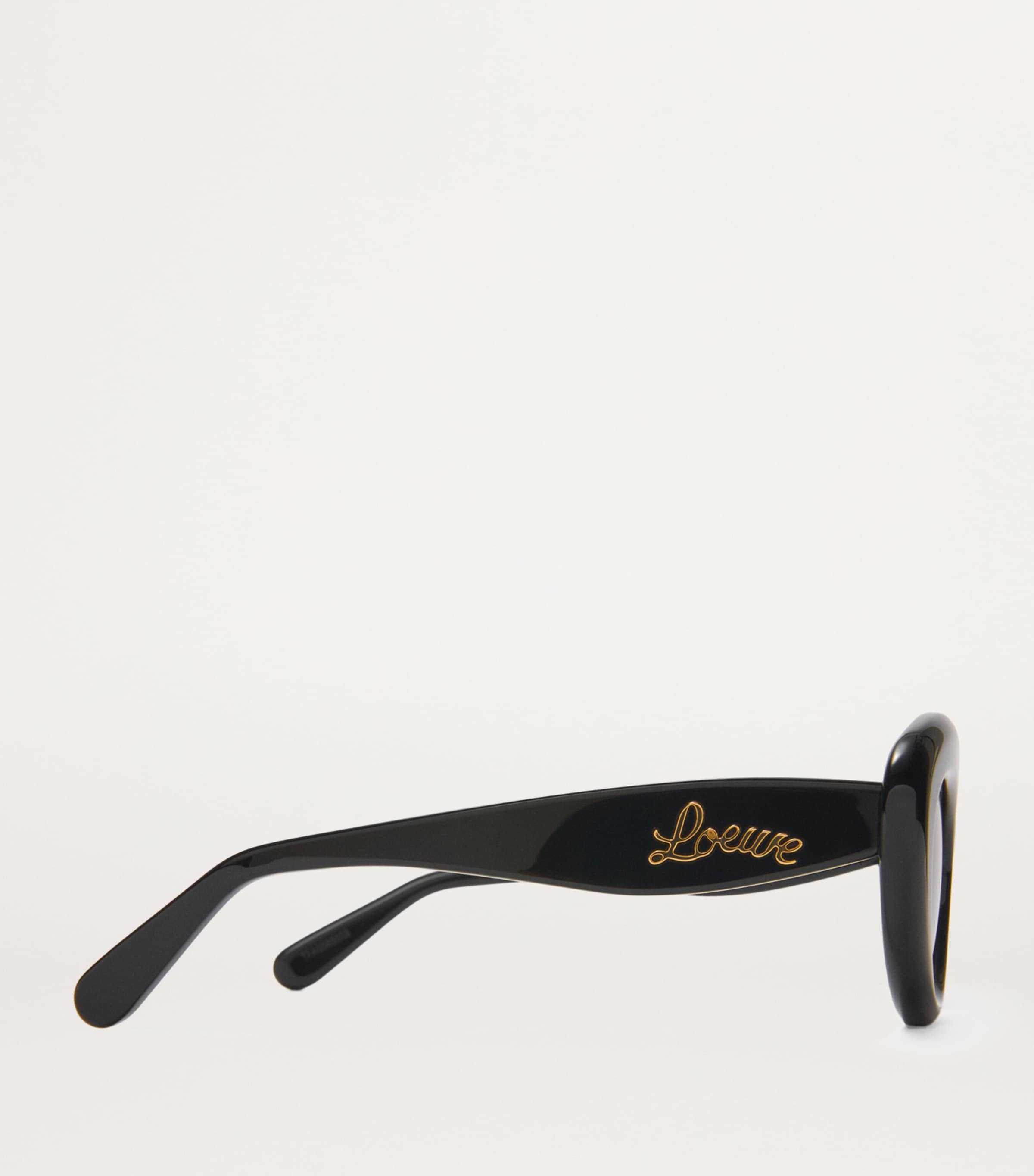 ★LOEWE★ ブラック Dawn サングラス LOEWE Acetate Dawn Oval Sunglasses | Harrods UK
