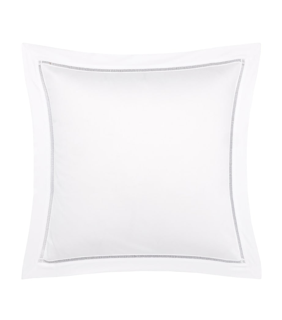 Colisée Blanc Square Oxford Pillowcase (65cm x 65cm) BLANC Image 1
