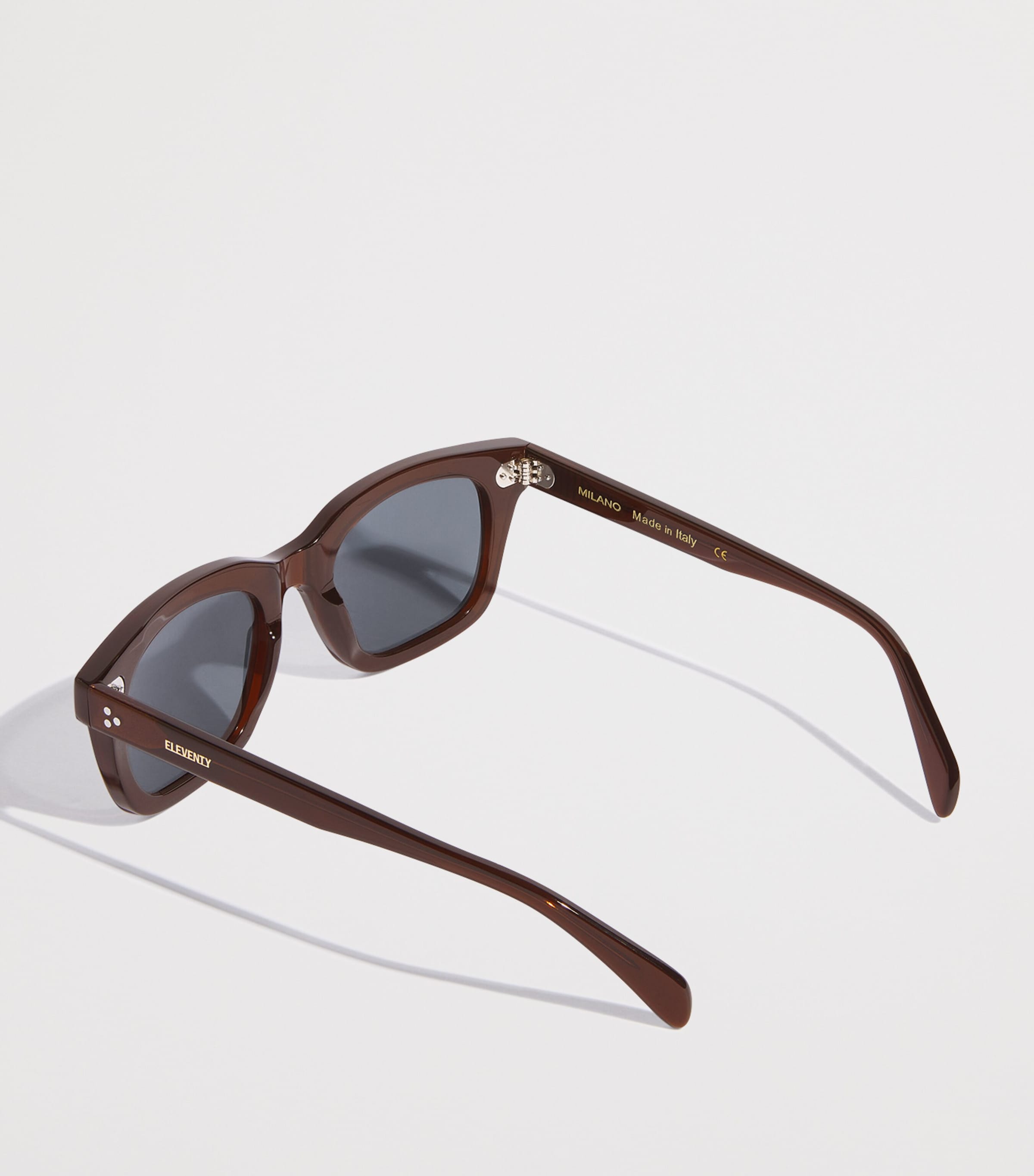 Eleventy Acetate Milano Sunglasses Nero E Grigio Medio Image 3
