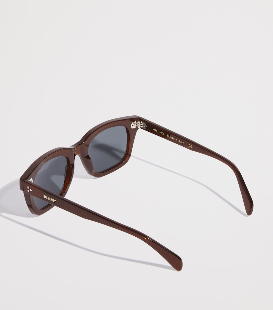 Eleventy Acetate Milano Sunglasses Nero E Grigio Medio Image 3