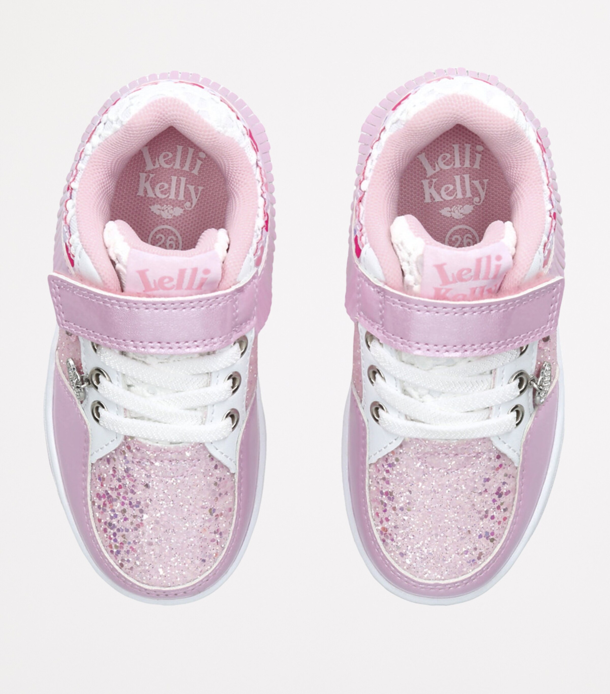 Heart-Charm Sneakers PINK Image 4