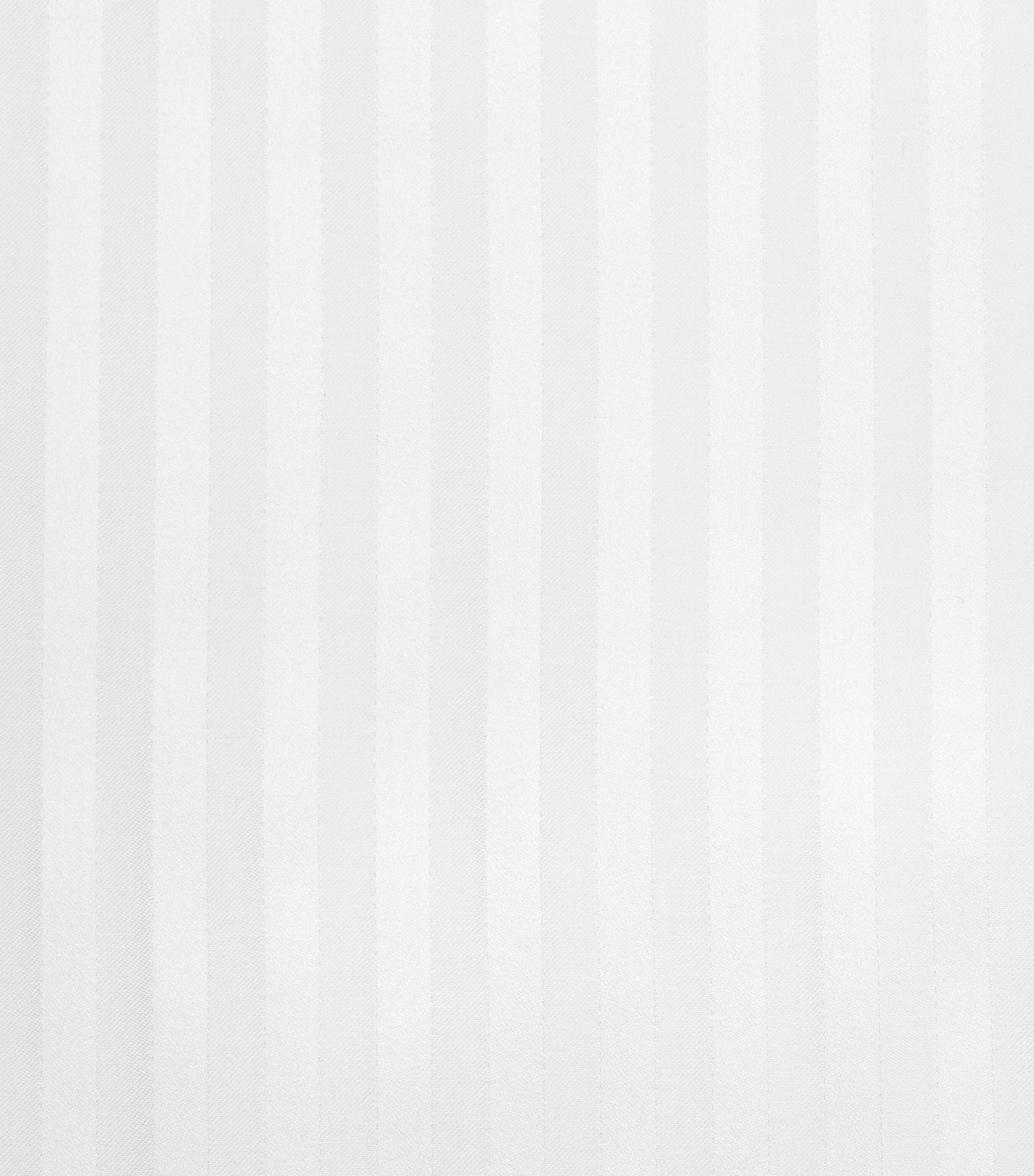 Raso Rigato Square Oxford Pillowcase (65cm x 65cm) WHITE Image 3