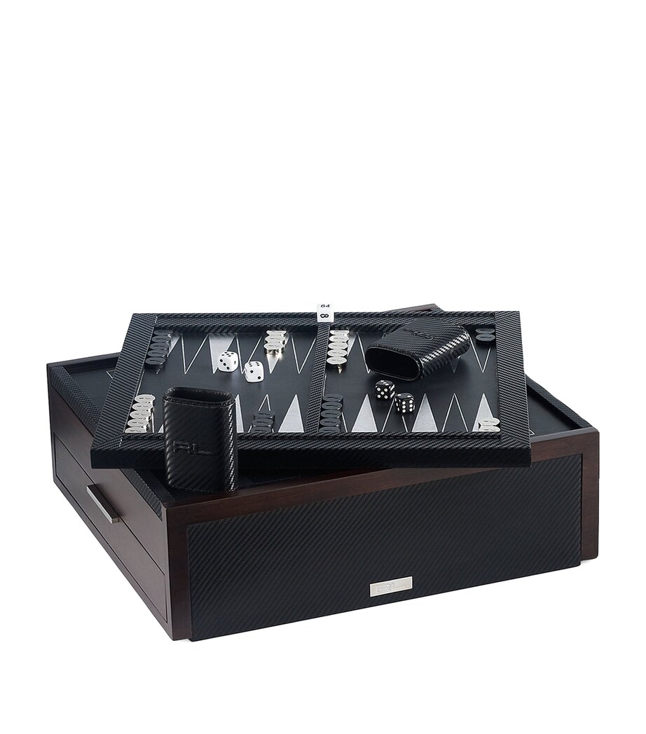 Ralph Lauren Home Sutton 5-in-1 Game Board Black Image 4