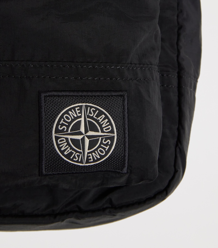 Stone Island Coated-Nylon Logo Cross-Body Bag Image 4