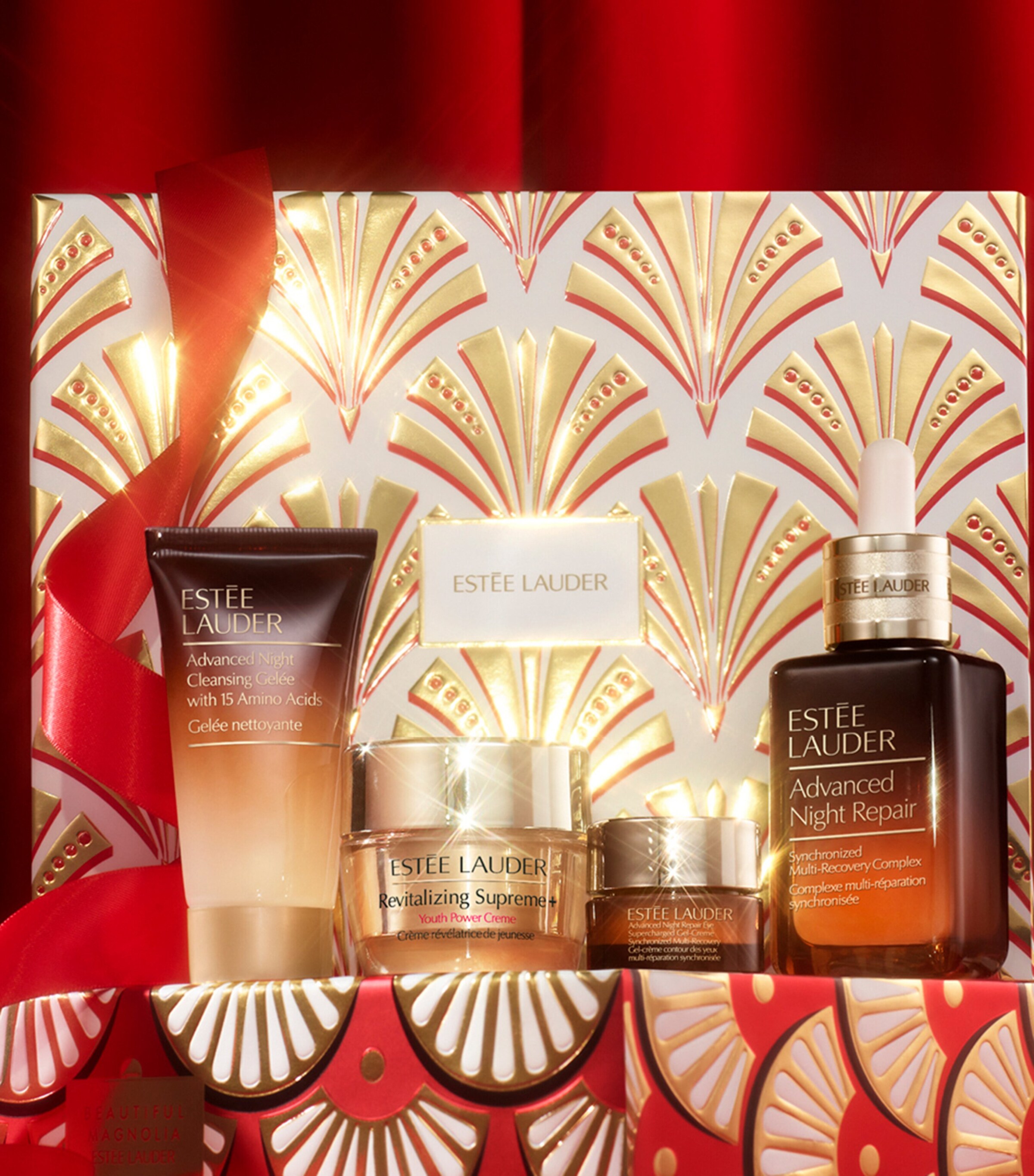 Estée Lauder Lift Glow Advanced Night Repair Skincare Gift Set - Main Image