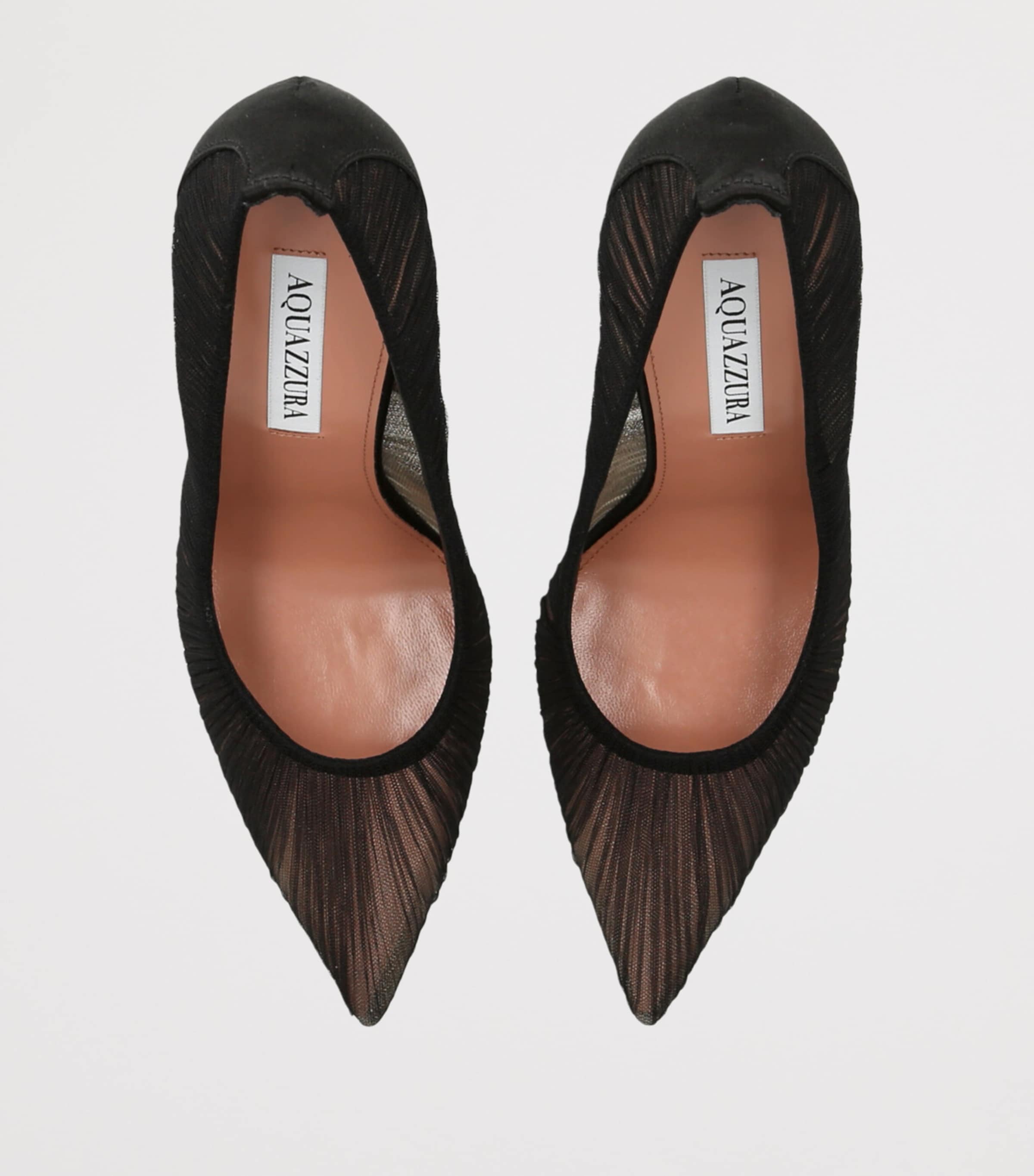 Tulle Voile Pumps 105 BLACK Image 4